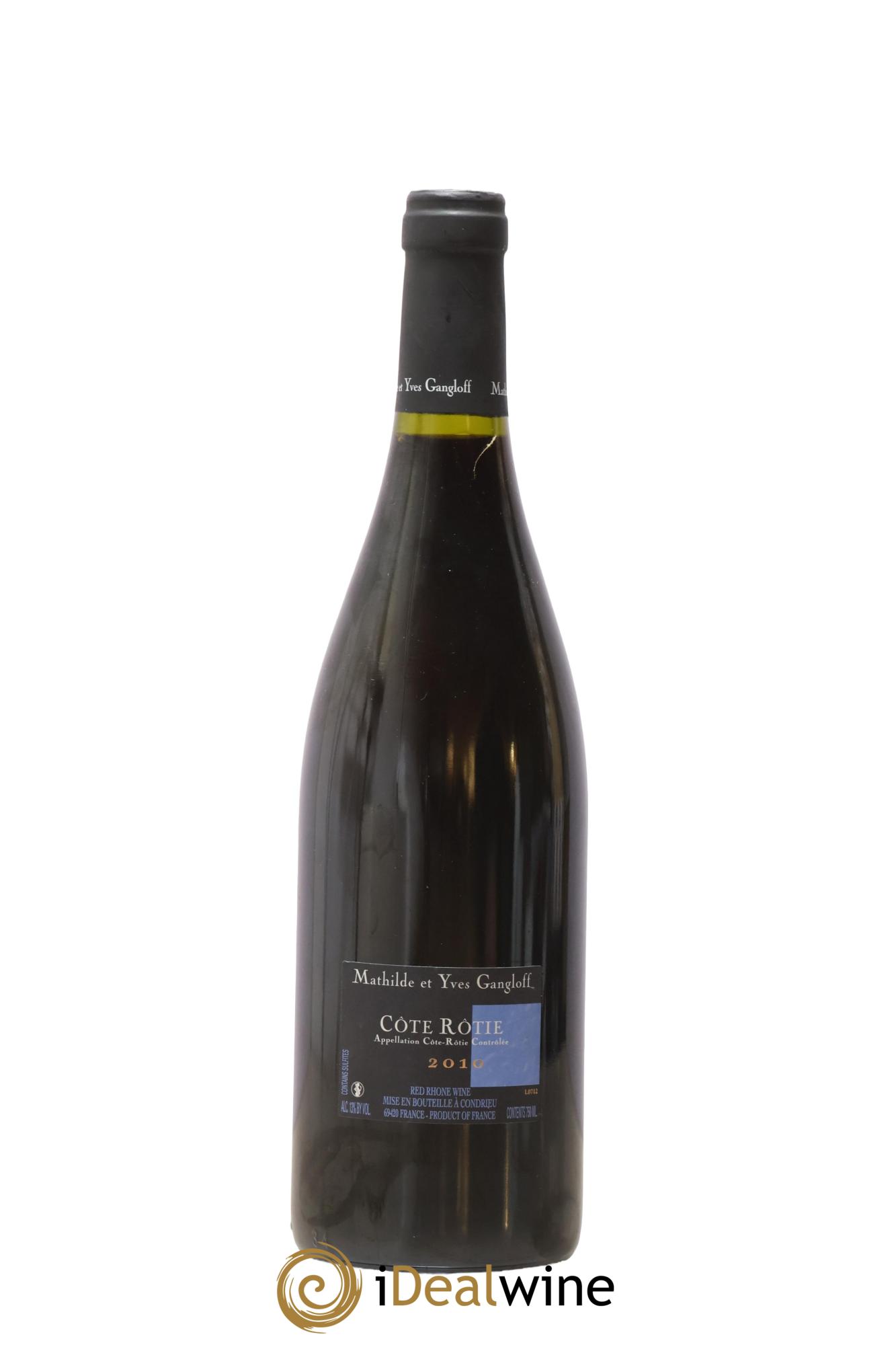 Côte-Rôtie La Barbarine Gangloff (Domaine) 2010 - Posten von 1 Flasche - 1