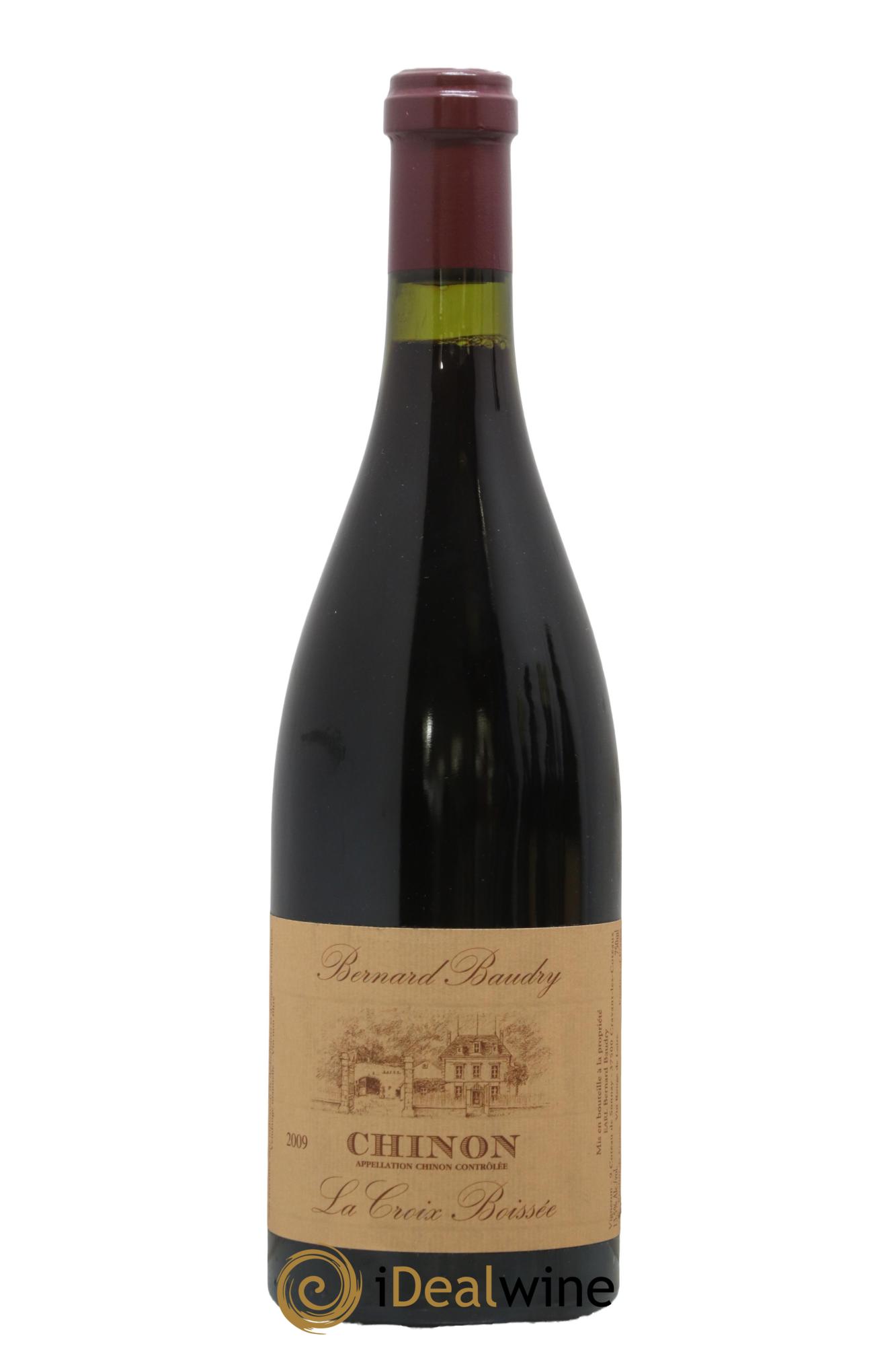 Chinon La Croix Boissée Bernard Baudry 2009 - Lot de 1 bouteille - 0