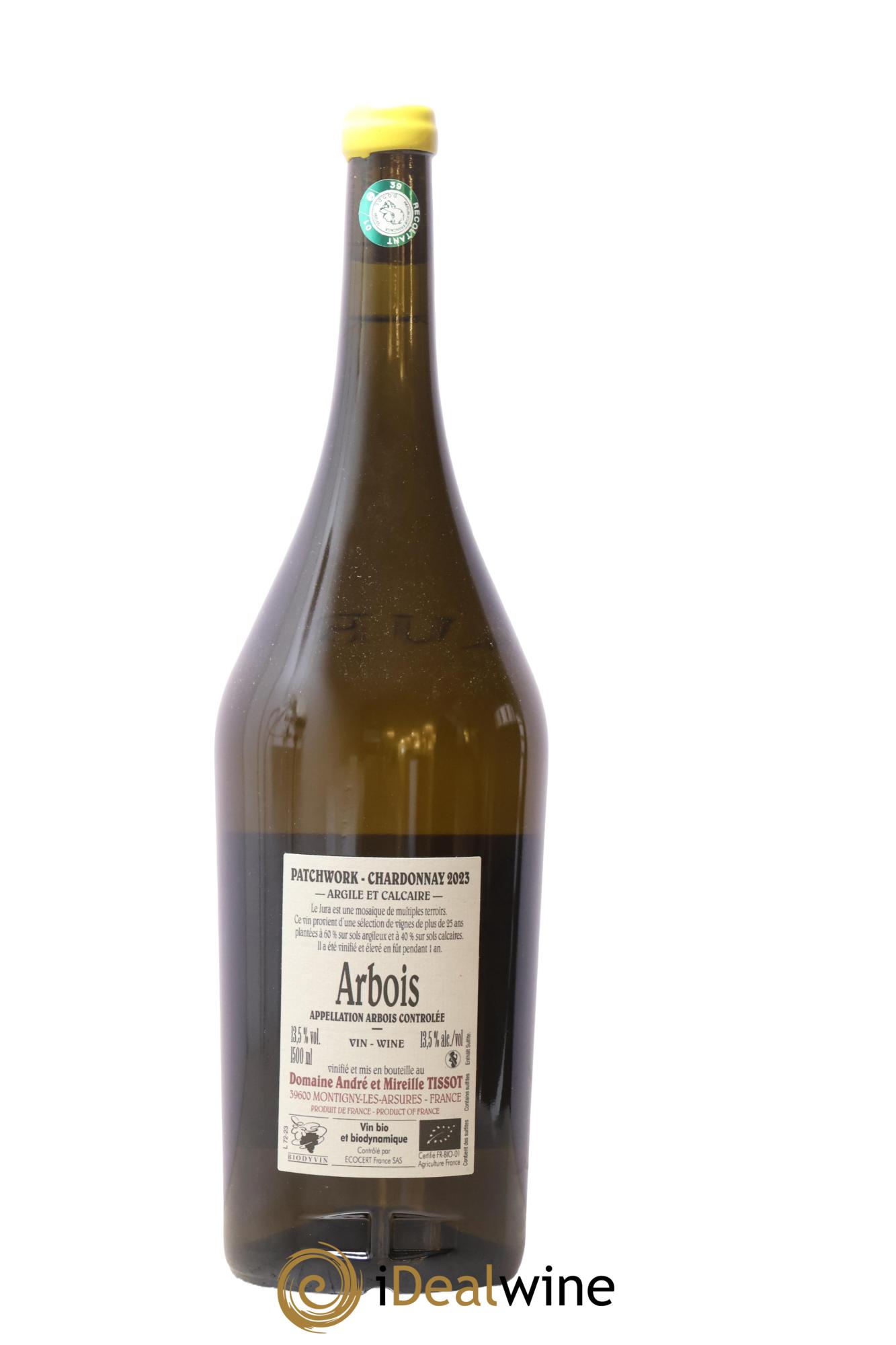 Arbois Patchwork Bénédicte et Stéphane Tissot 2023 - Lot de 1 magnum - 1