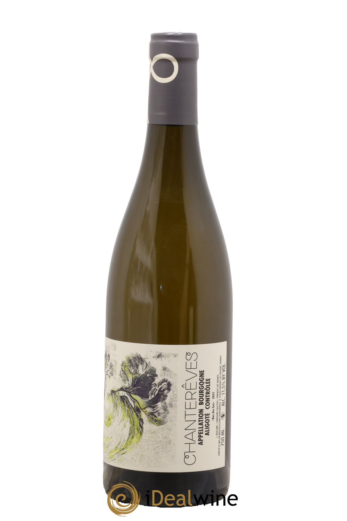 Bourgogne Aligoté Bas des Ees Chanterêves 2021 - Lot de 1 bouteille - 1