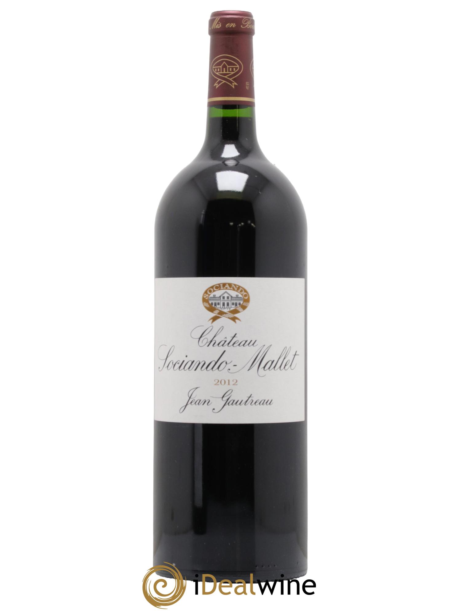 Château Sociando Mallet 2012 - Lot de 1 magnum - 0