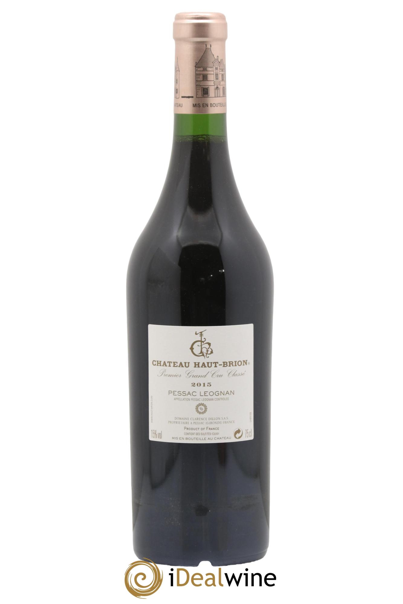 Château Haut Brion 1er Grand Cru Classé 2015 - Posten von 1 Flasche - 1