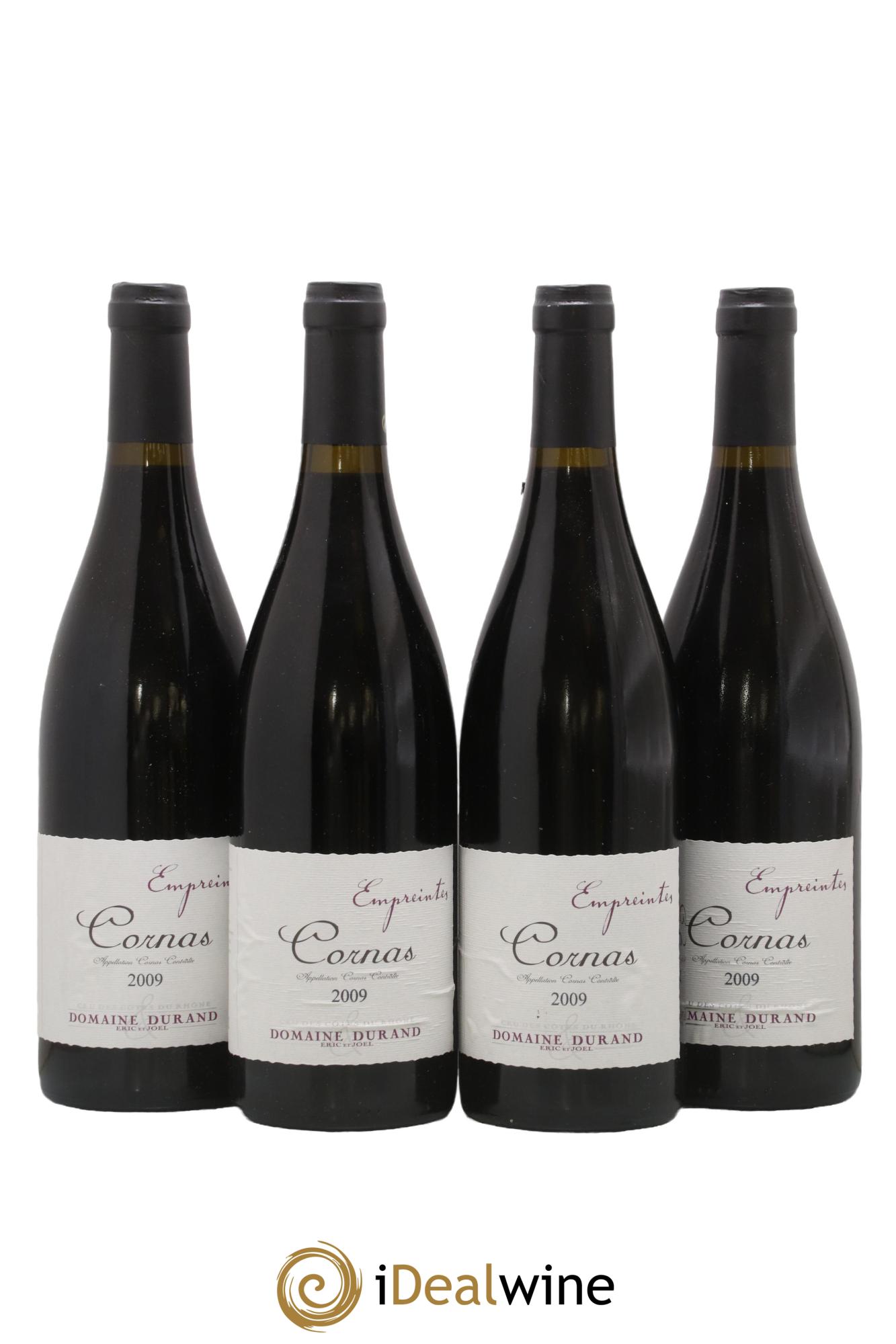 Cornas Les Empreintes Domaine Durand 2009 - Lot de 4 bouteilles - 0