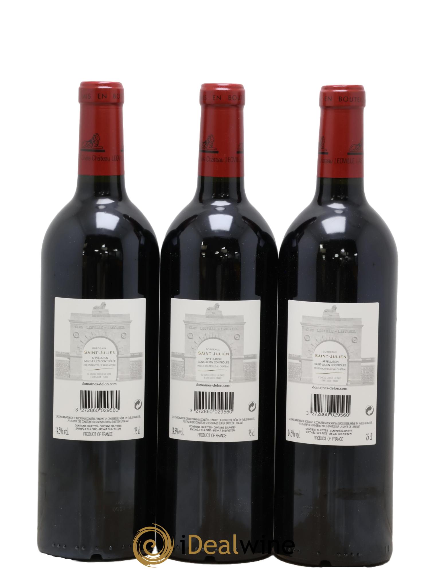 Château Léoville Las Cases 2ème Grand Cru Classé 2018 - Lot de 6 bouteilles - 4