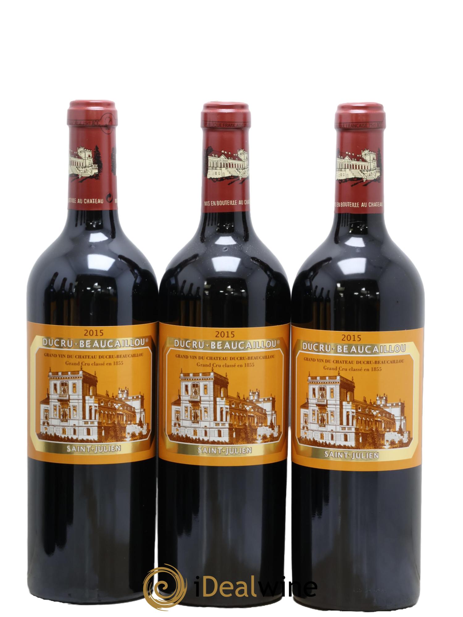 Château Ducru Beaucaillou 2ème Grand Cru Classé 2015 - Posten von 6 Flaschen - 1