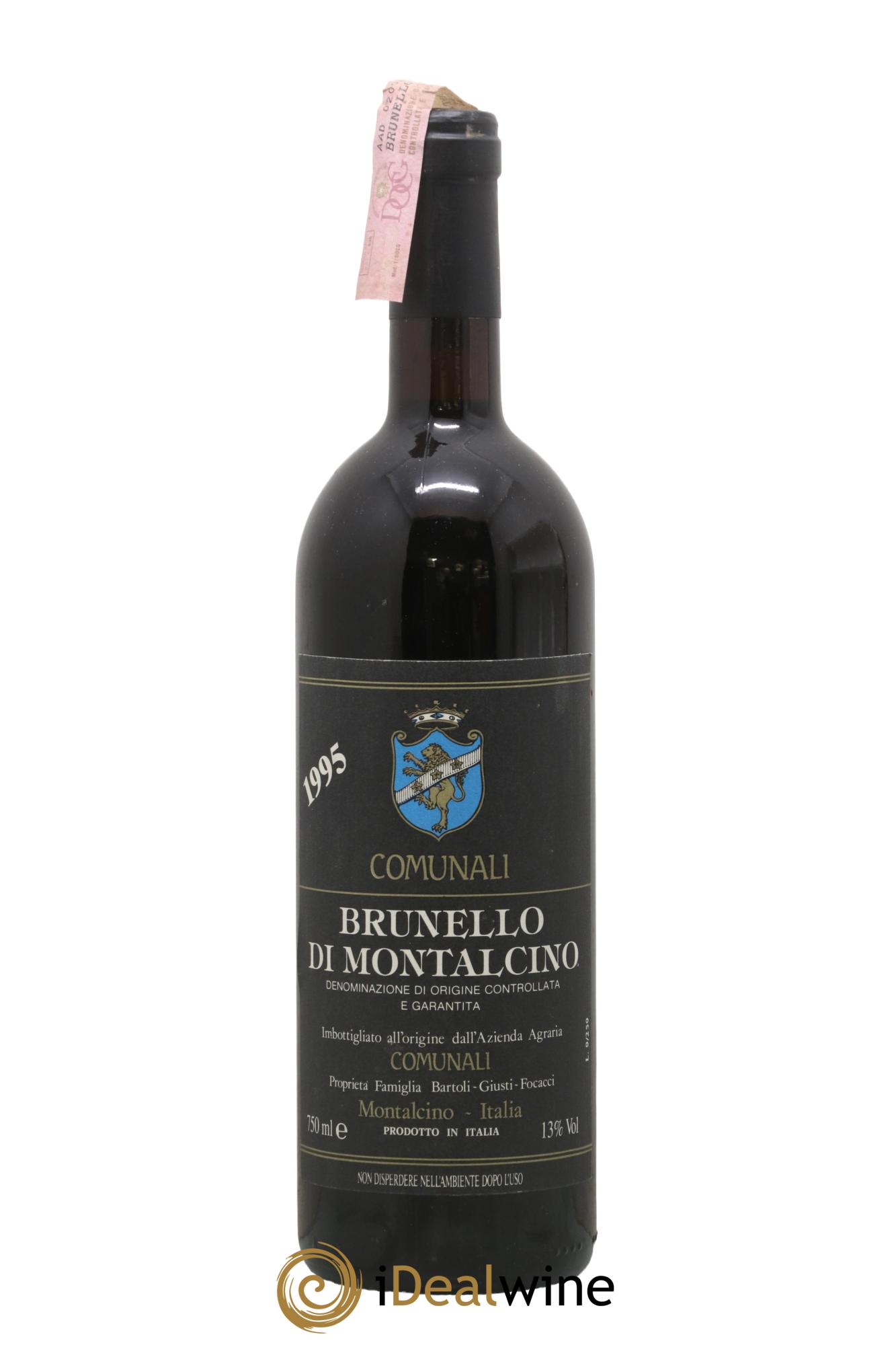 Brunello di Montalcino Comunali 1995 - Lot de 1 bouteille - 0