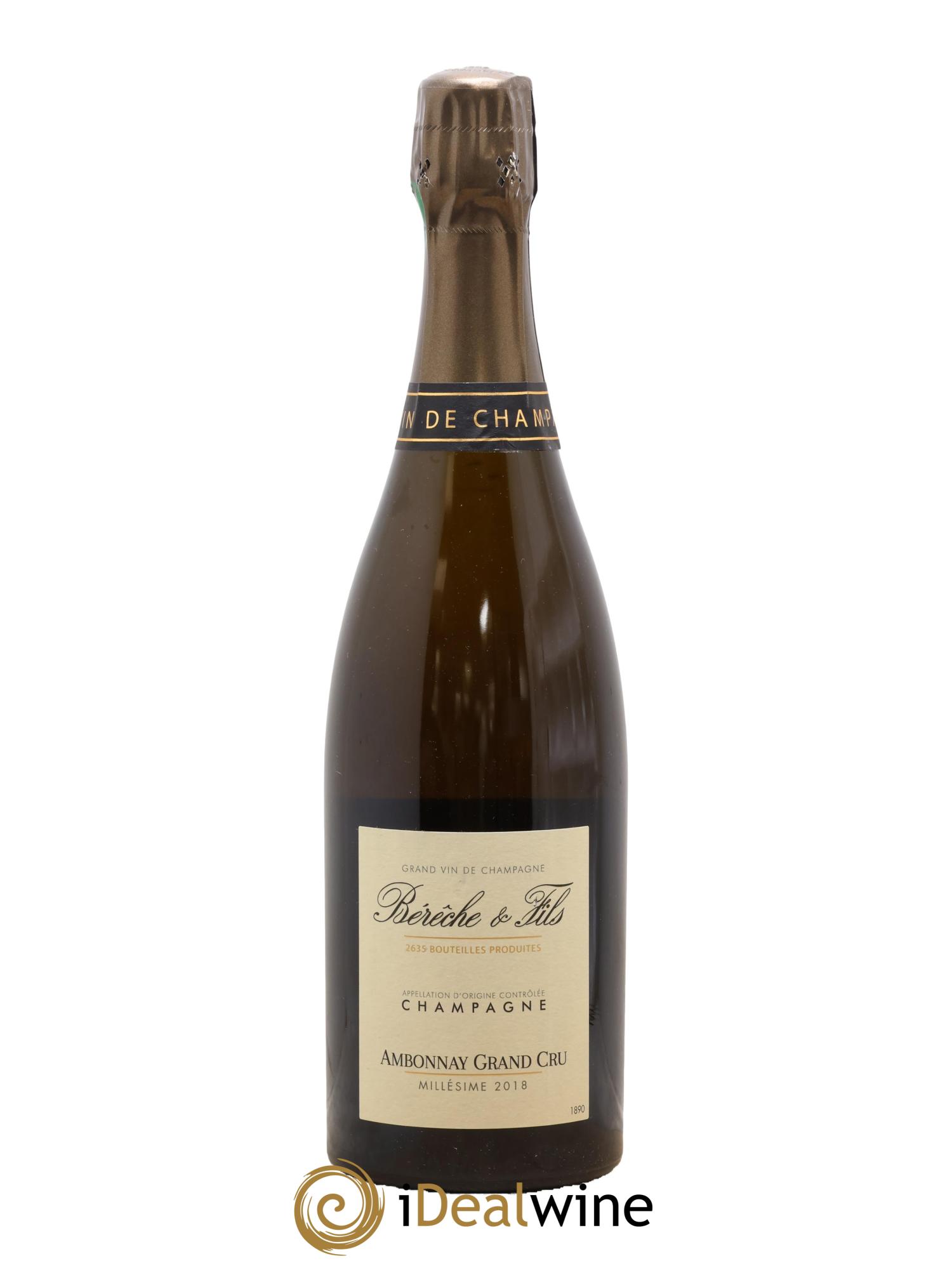 Ambonnay Grand Cru Extra-Brut Bérêche et Fils 2018 - Lot de 1 bouteille - 0