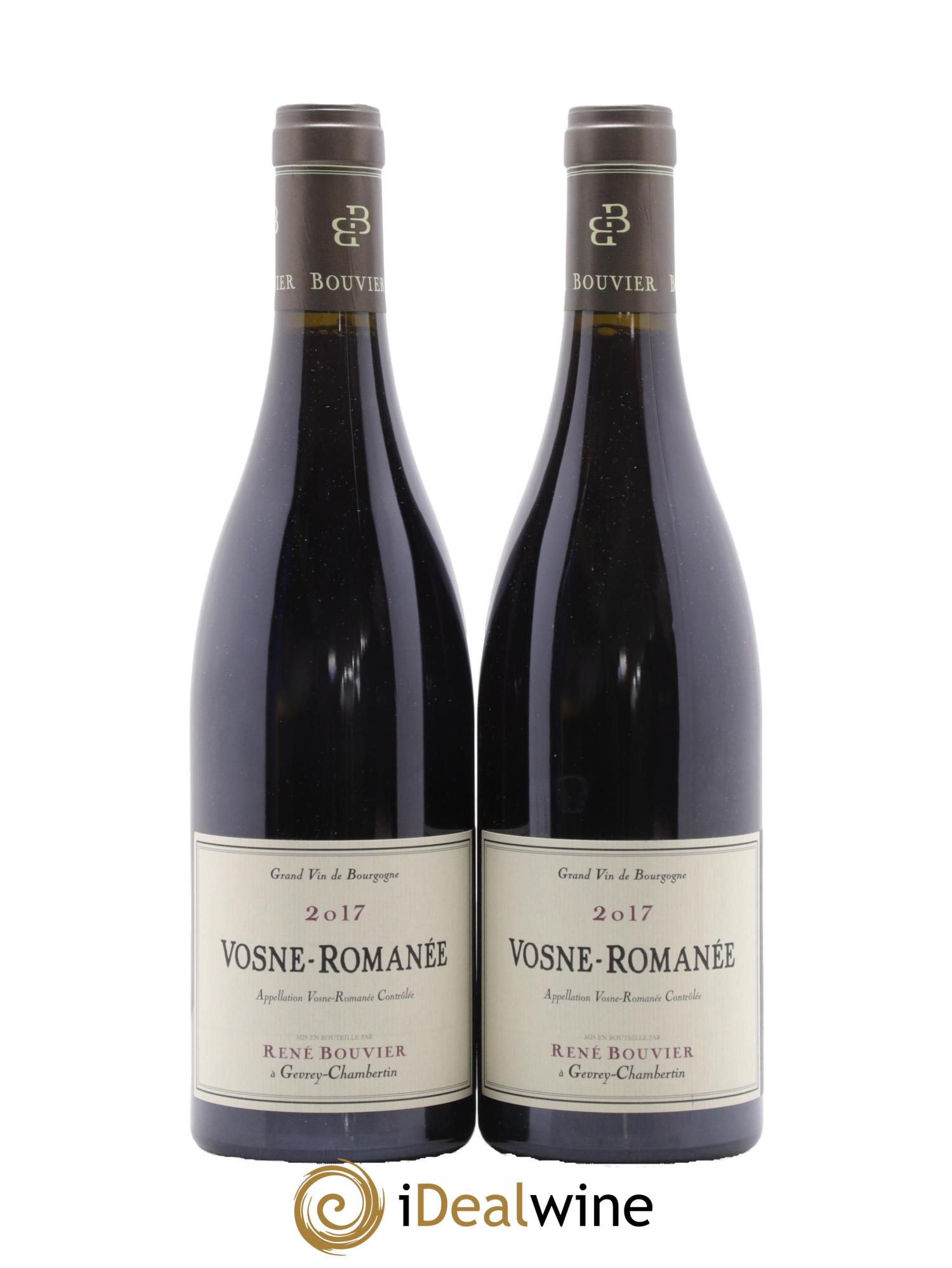 Vosne-Romanée René Bouvier (Domaine) 2017 - Lot de 2 bouteilles - 0