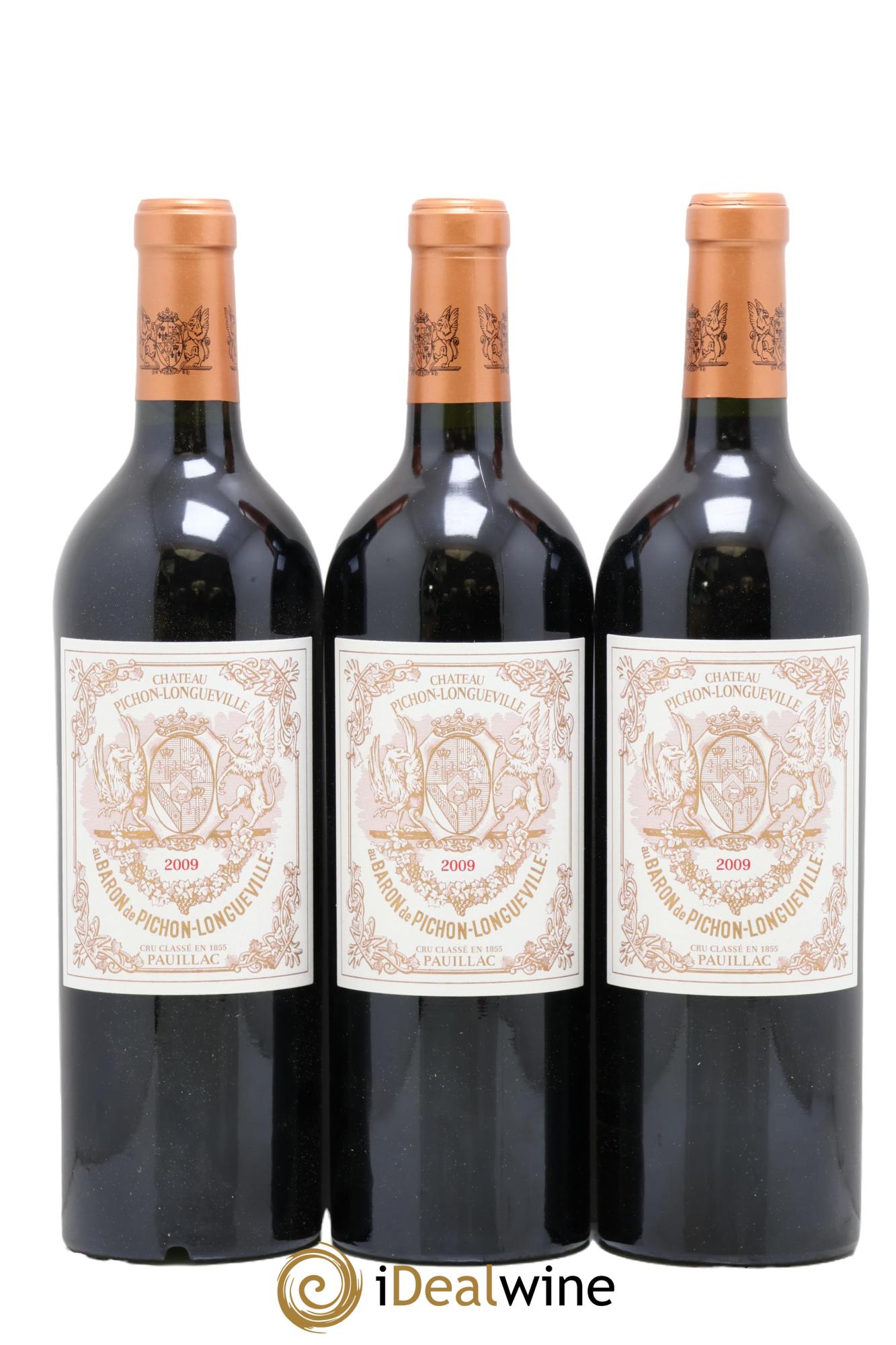 Pichon Longueville Baron 2ème Grand Cru Classé 2009 - Lotto di 6 bottiglie - 3