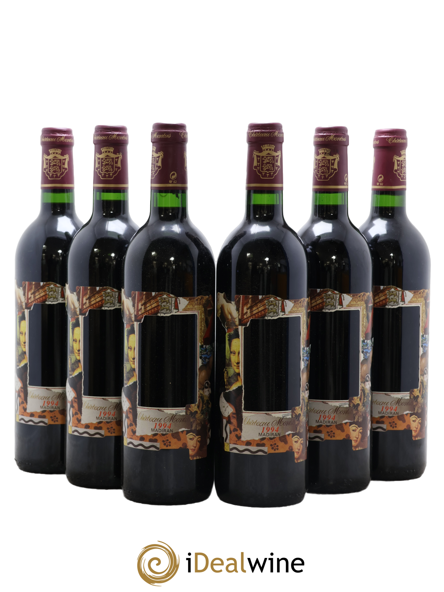 Madiran Château Montus 2000 jours Alain Brumont 1994 - Lot de 6 bouteilles - 0