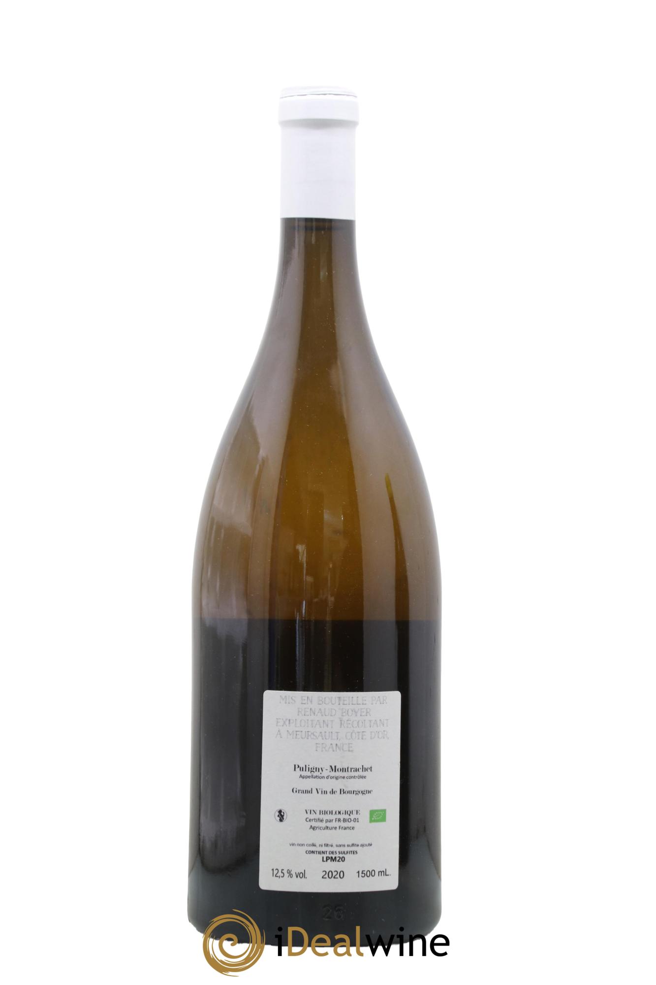 Puligny-Montrachet Les Reuchaux Renaud Boyer 2020 - Posten von 1 Magnum - 1