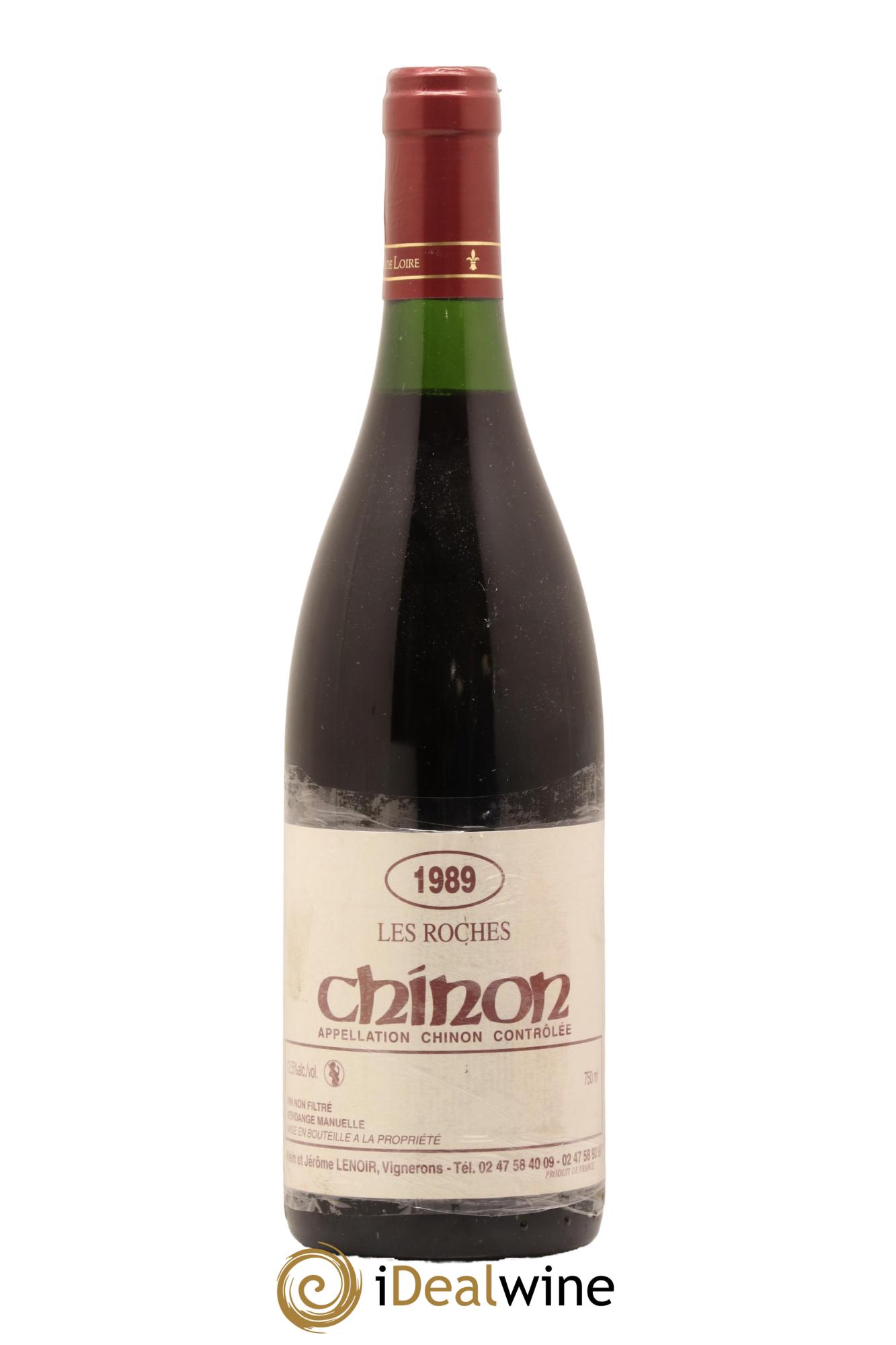Chinon Les Roches Lenoir (Domaine) 1989 - Lot de 1 bouteille - 0