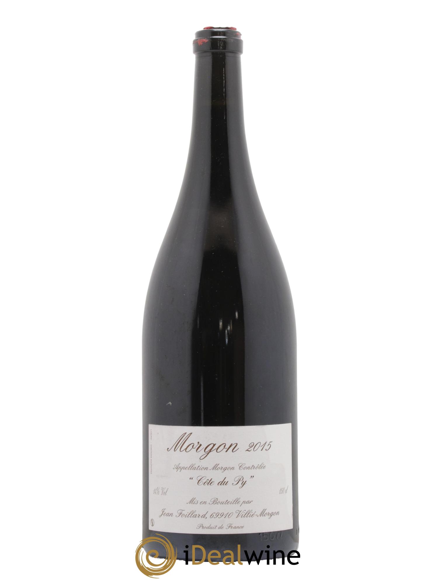 Morgon Côte du Py Jean Foillard 2015 - Lot de 1 magnum - 0