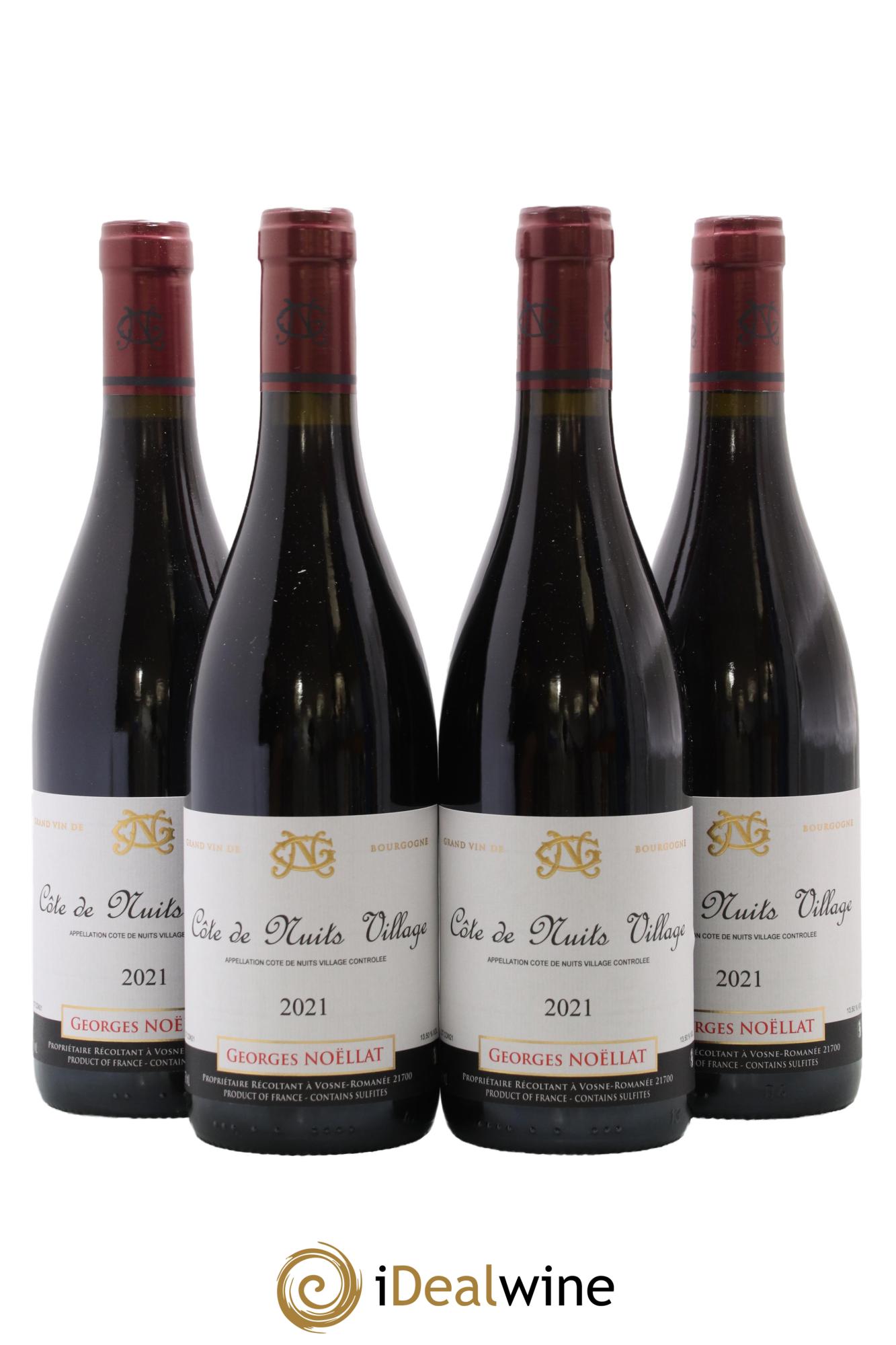 Côte de Nuits-Villages Georges Noëllat 2021 - Lot de 4 bouteilles - 0