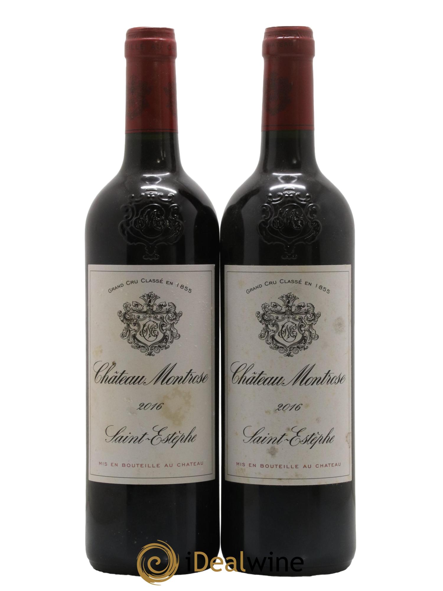 Château Montrose 2ème Grand Cru Classé 2016 - Lot de 2 bouteilles - 0