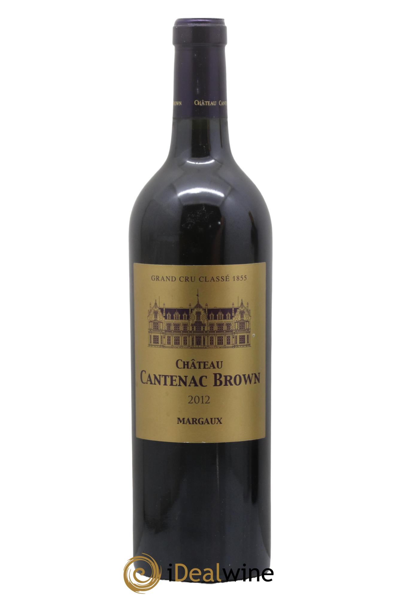 Château Cantenac Brown 3ème Grand Cru Classé 2012 - Posten von 1 Flasche - 0