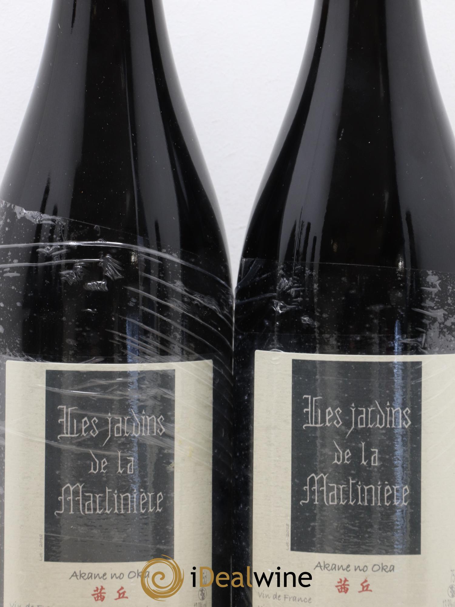 Vin de France Akane No Oka Les Jardins de la Martinière 2018 - Lot de 2 bouteilles - 1