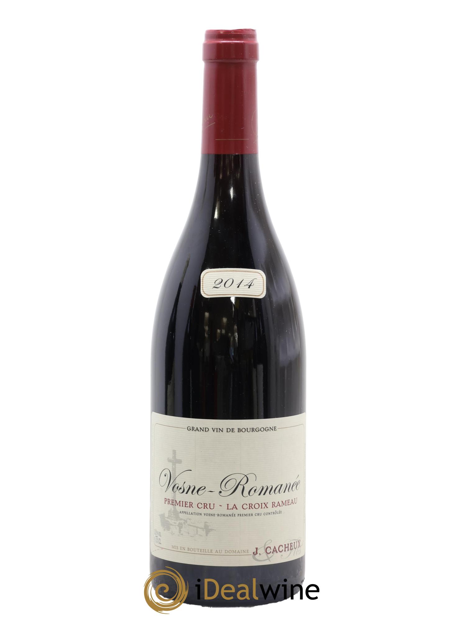 Vosne-Romanée 1er Cru La Croix Rameau Jacques Cacheux & Fils 2014 - Posten von 1 Flasche - 0
