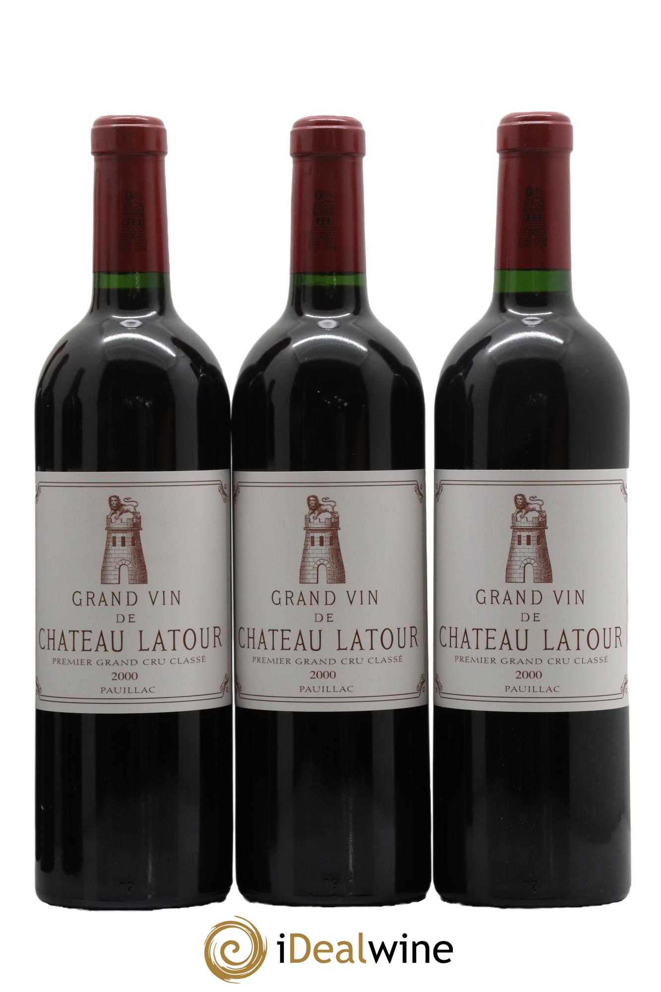 Château Latour 1er Grand Cru Classé  2000 - Lot de 6 bouteilles - 1