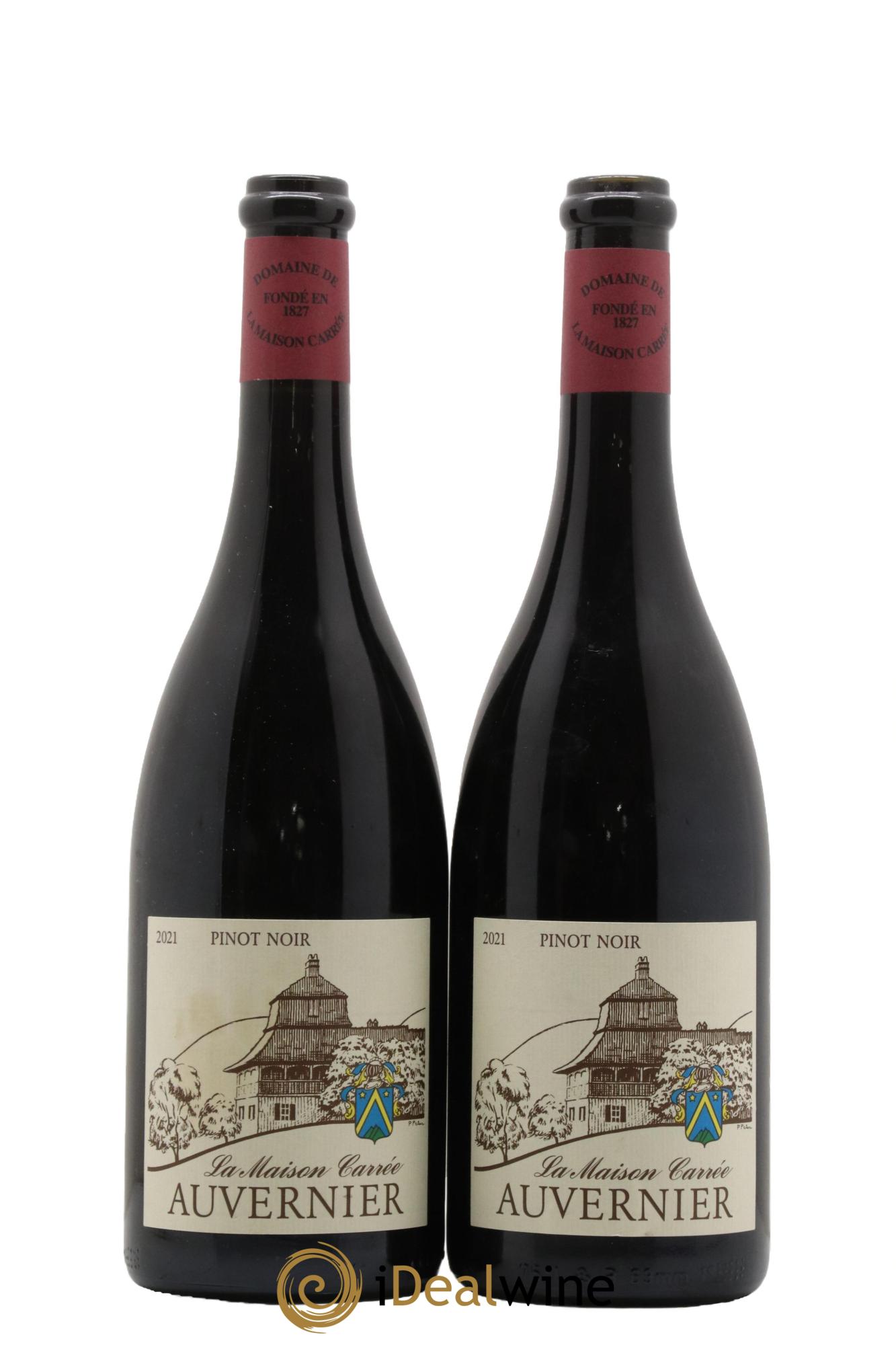 Divers Suisse Auvernier Pinot Noir Domaine De La Maison Carrée 2021 - Lot de 2 bouteilles - 0