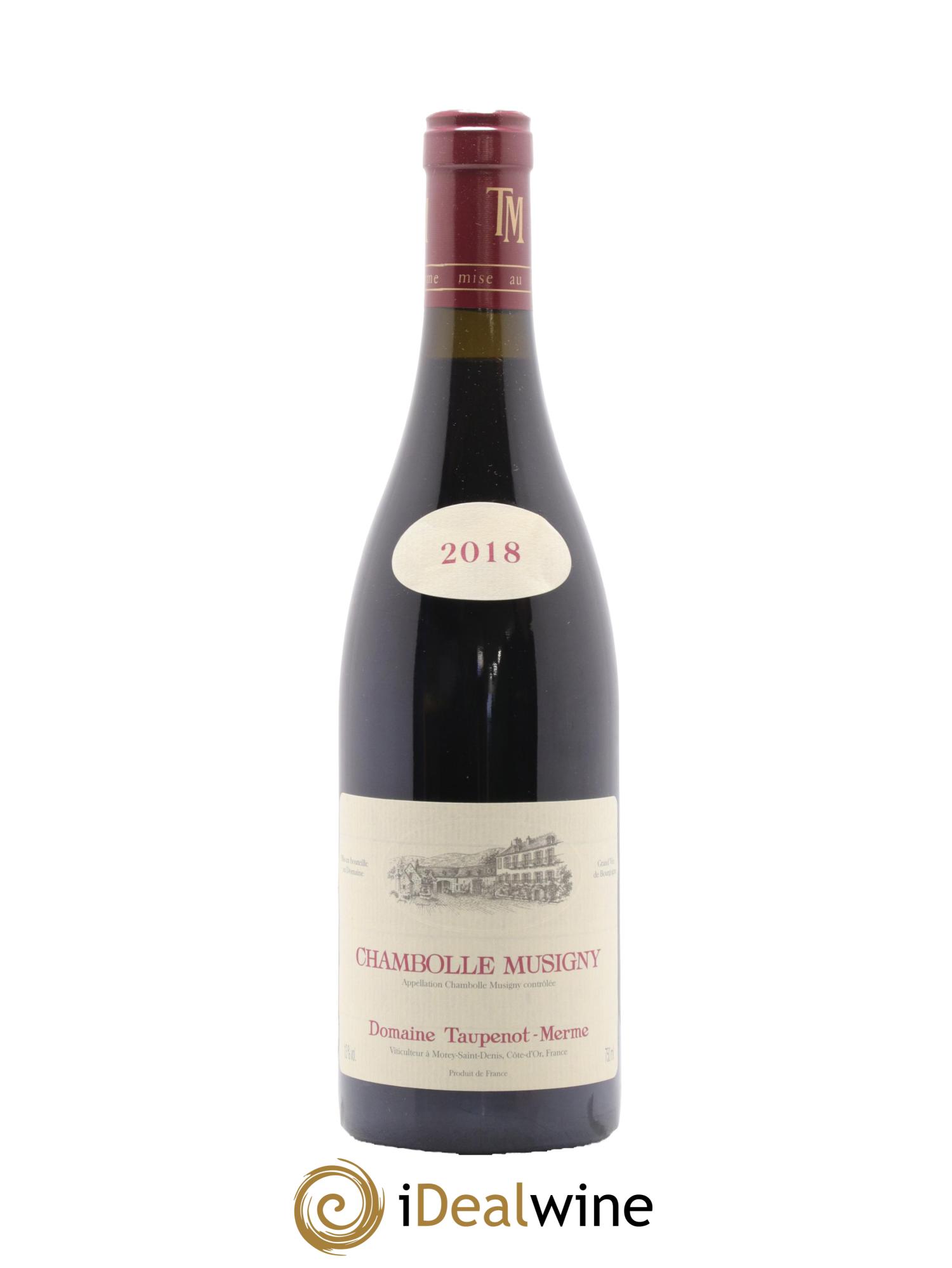 Chambolle-Musigny Domaine Taupenot-Merme 2018 - Lot de 1 bouteille - 0