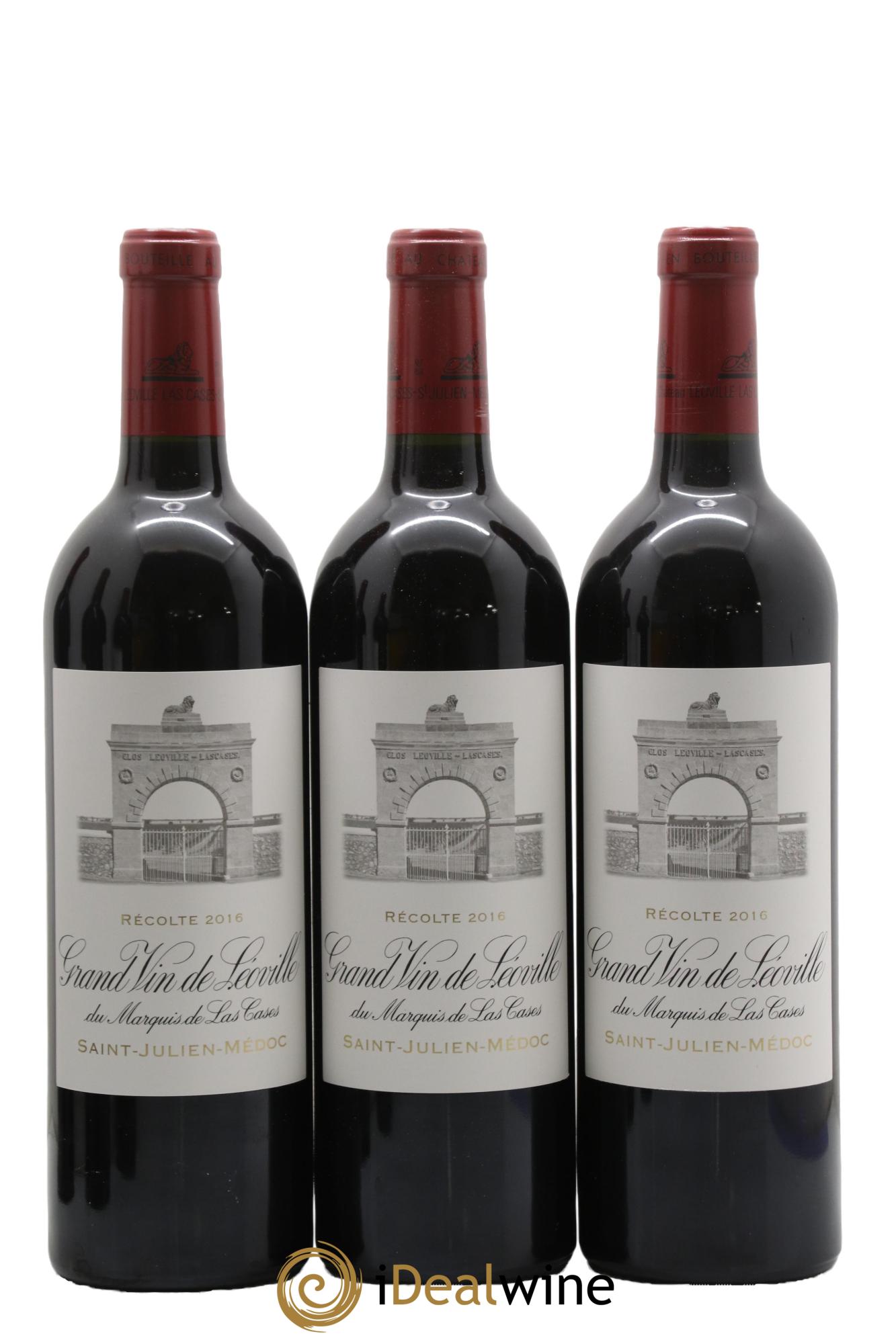 Château Léoville Las Cases 2ème Grand Cru Classé 2016 - Lot of 6 bottles - 1
