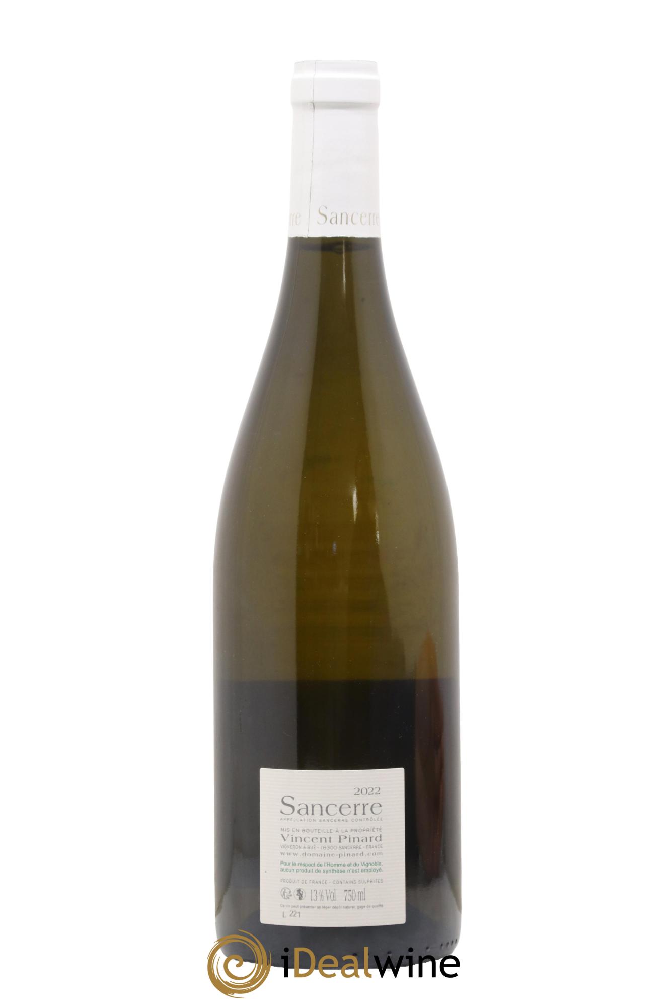 Sancerre Florès Vincent Pinard 2022 - Lotto di 1 bottiglia - 1