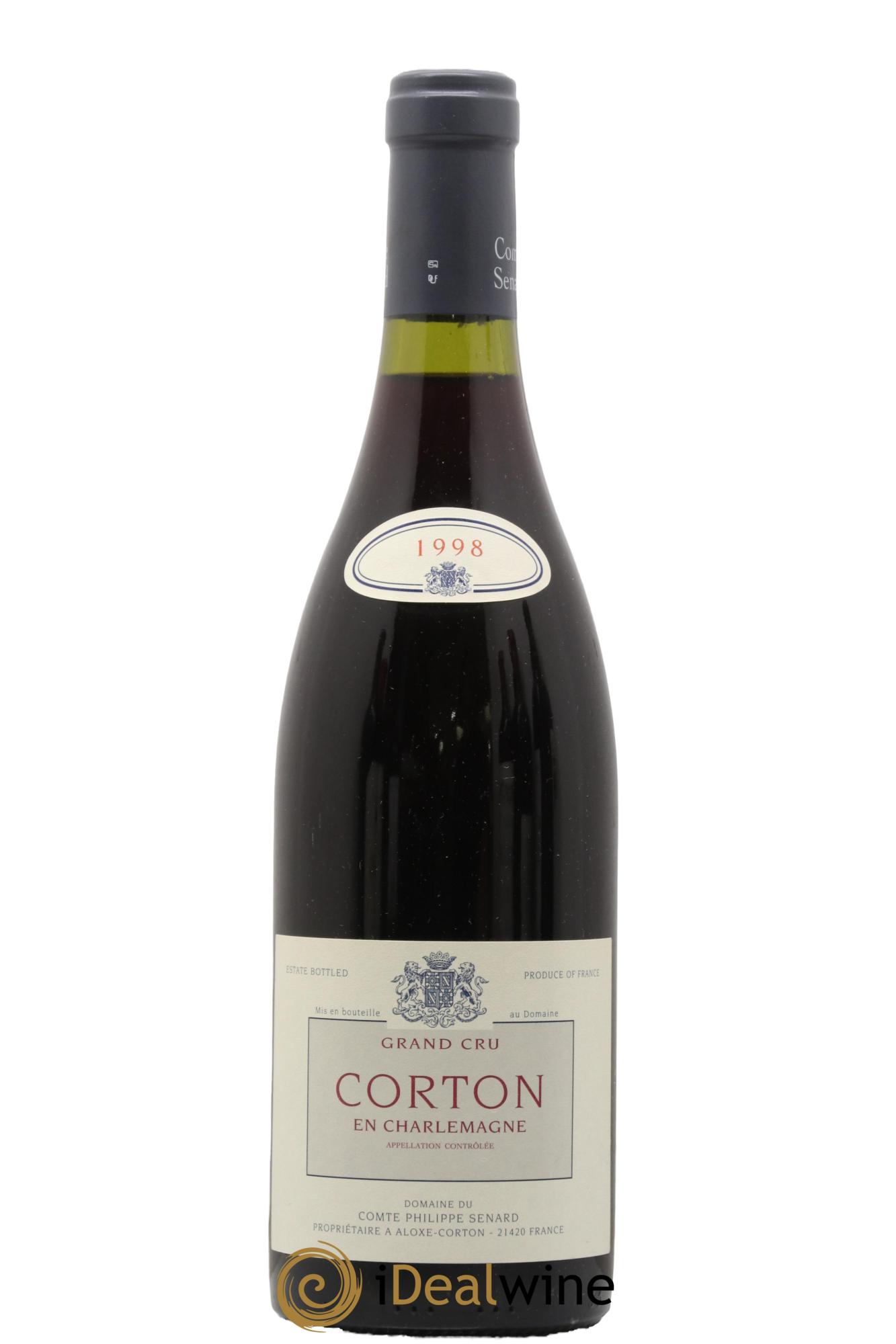 Corton Grand Cru En Charlemagne Philippe Senard 1998 - Lot de 1 bouteille - 0
