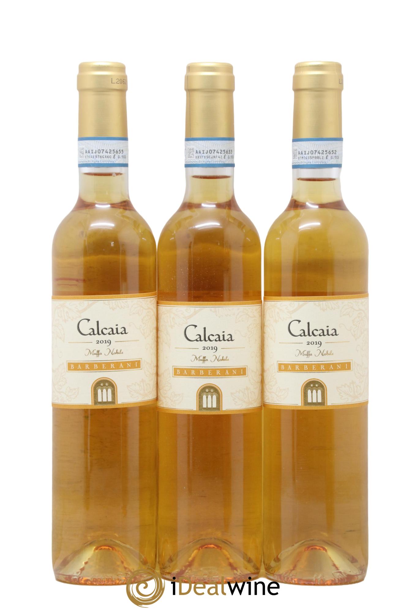 Italie Umbria Orvietto Calcaia Muffa Noble Barberani 2019 - Lotto di 3 formati 50cl - 0