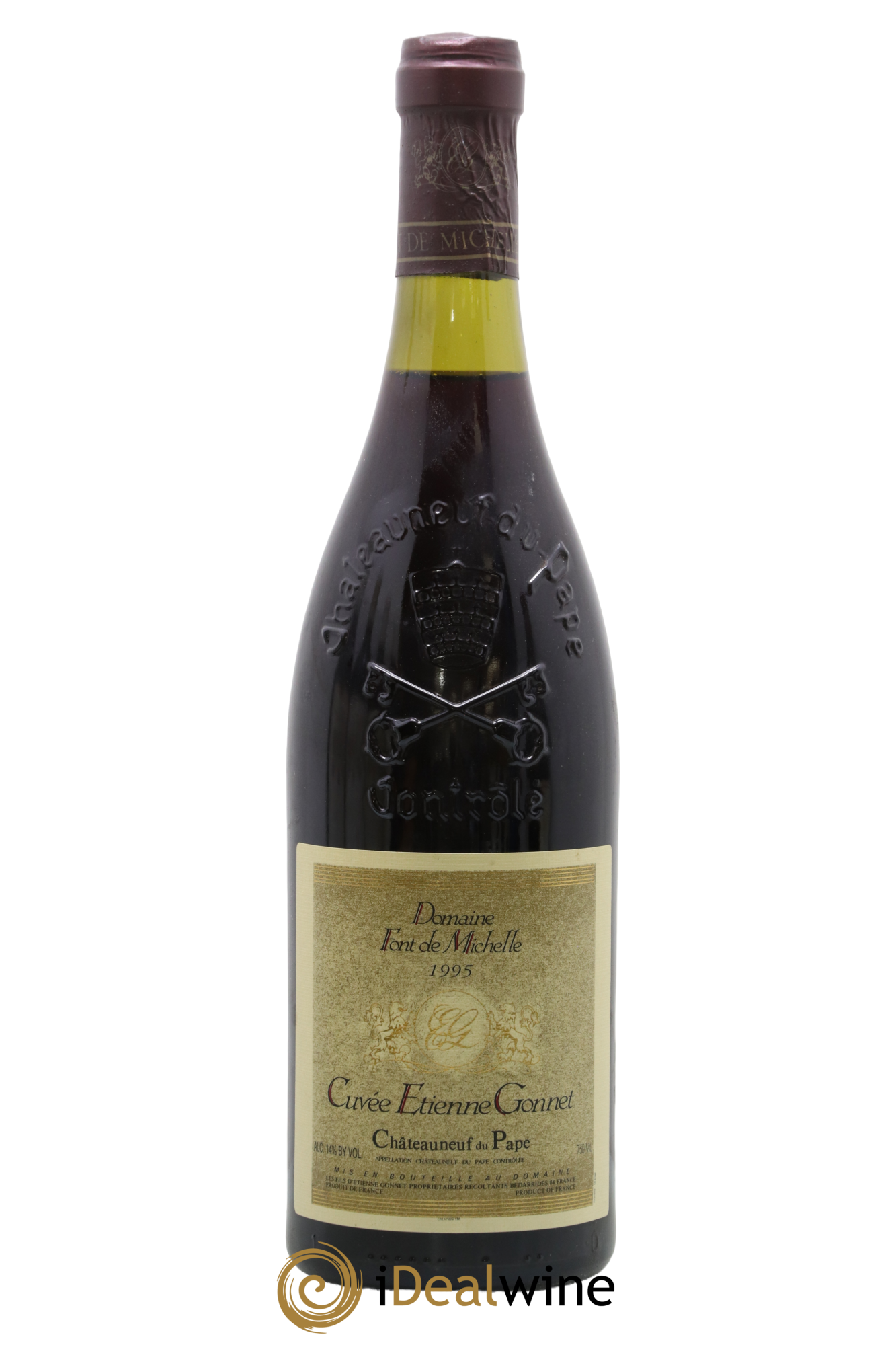 Châteauneuf-du-Pape Cuvée Etienne Gonnet Domaine Font de Michelle - Famille Gonnet 1995 - Lot of 1 bottle - 0