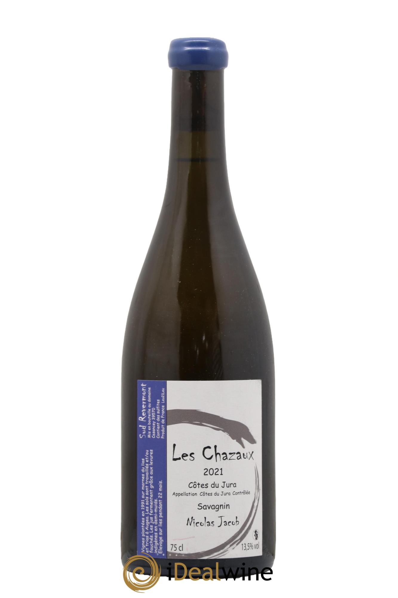 Côtes du Jura Savagnin Les Chazaux Nicolas Jacob 2021 - Lot de 1 bouteille - 0
