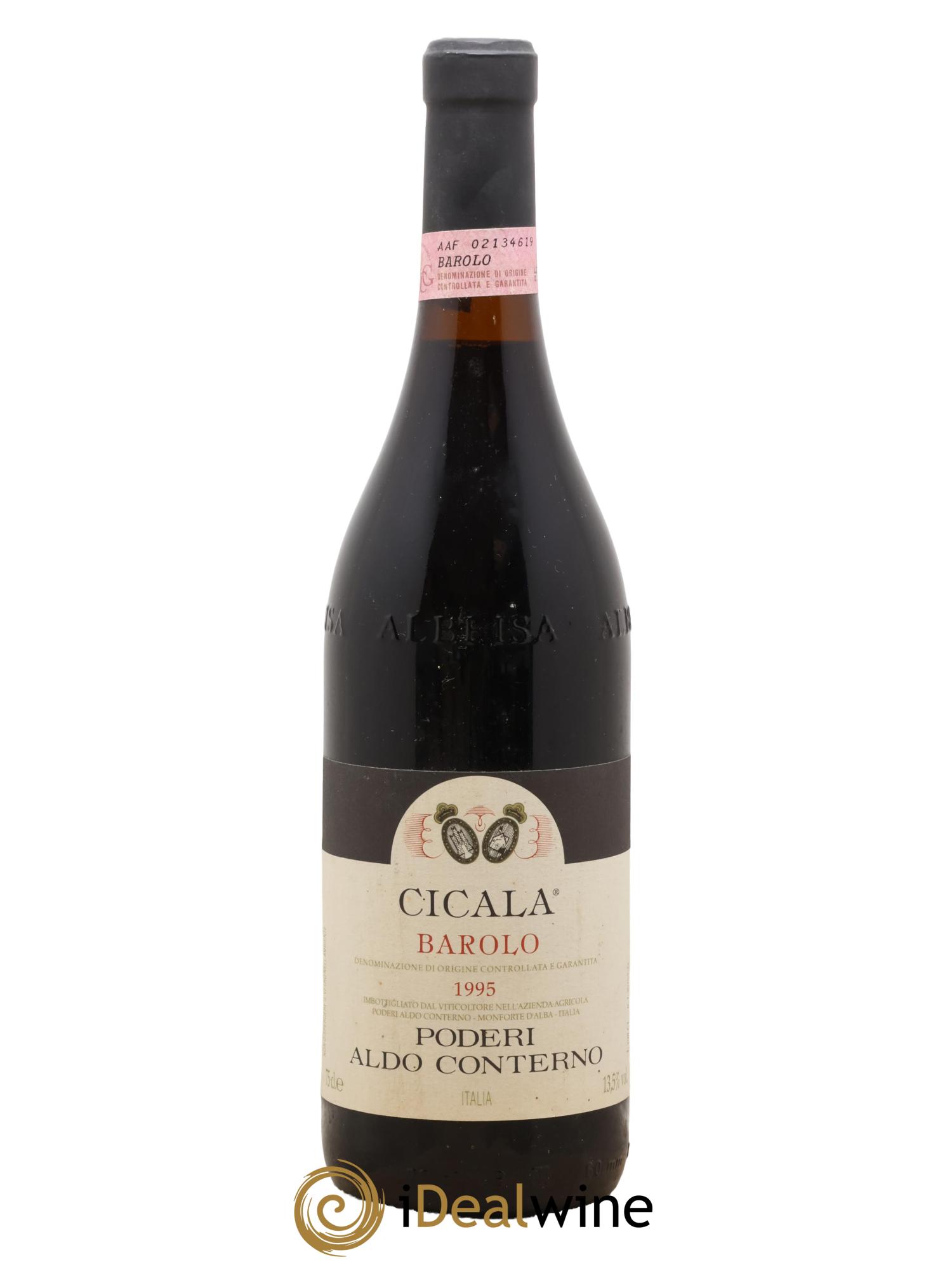 Barolo DOCG Cicala Aldo Conterno 1995 - Lot of 1 bottle - 0