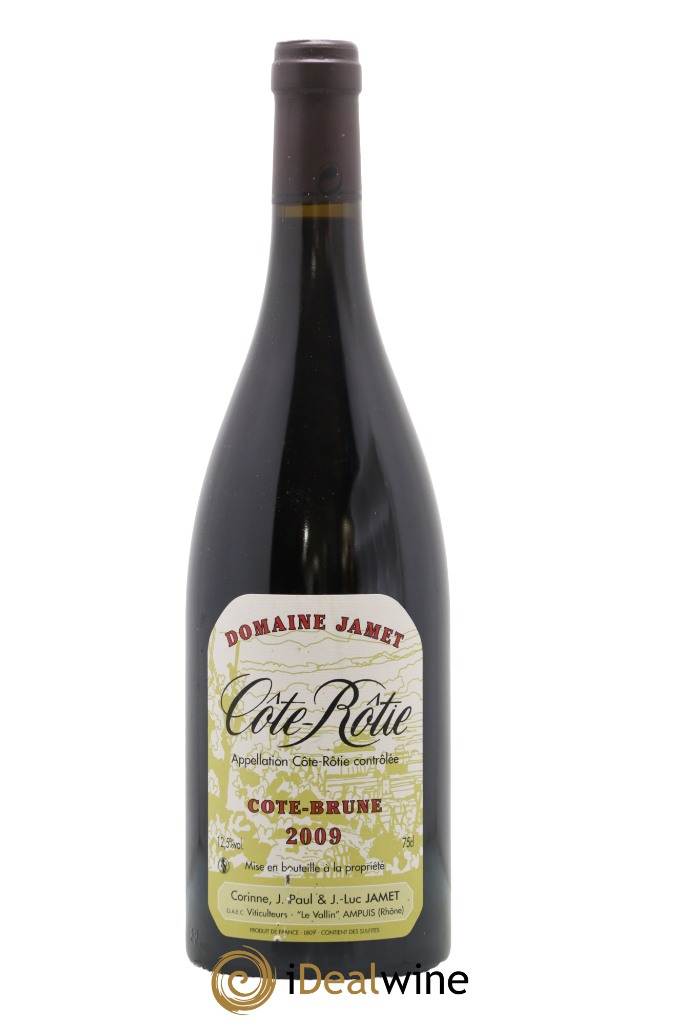 Côte-Rôtie Côte Brune Jamet (Domaine) 2009 - Lot de 1 bouteille - 0