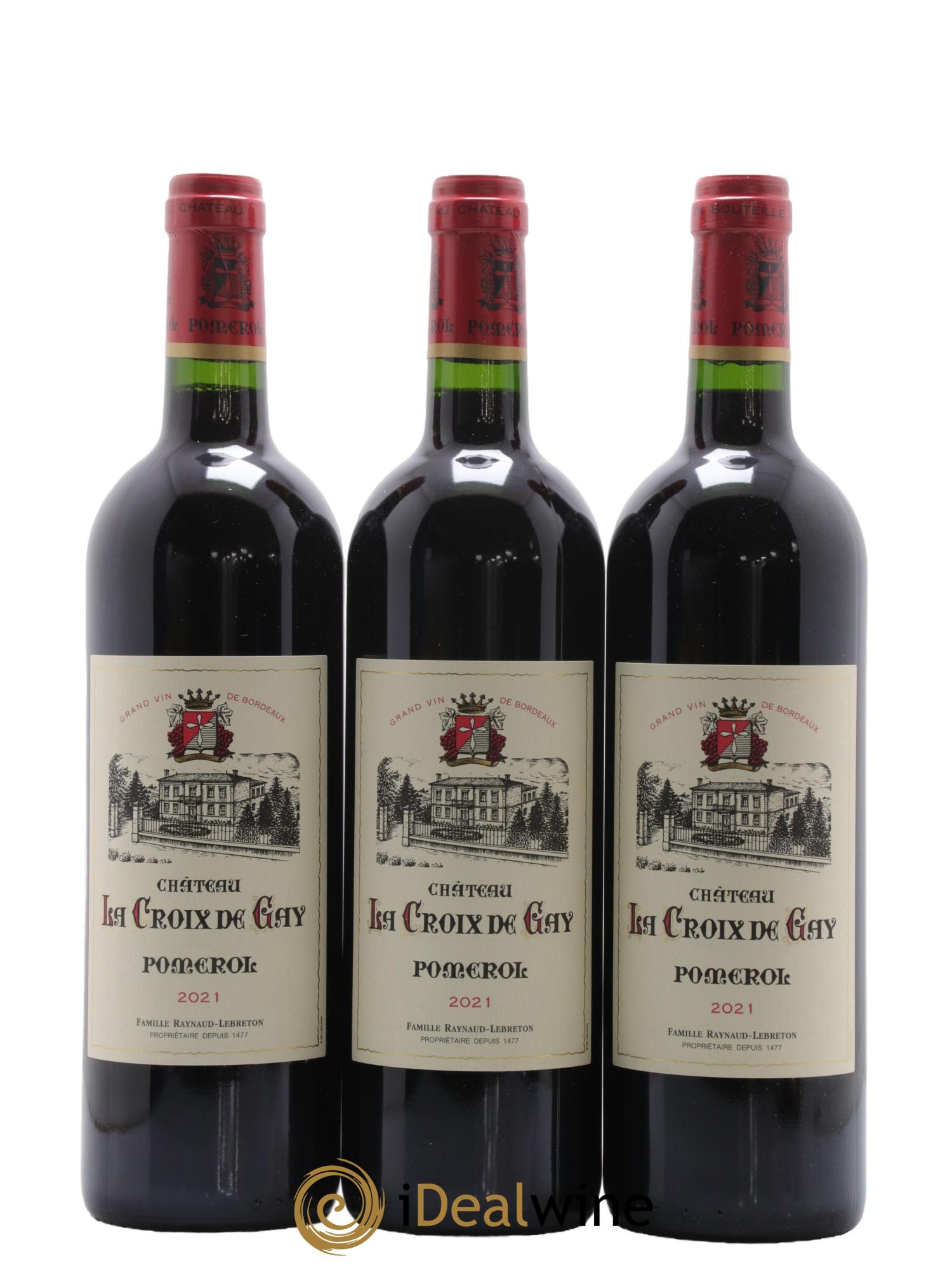 Château la Croix de Gay  2021 - Lot de 6 bouteilles - 2