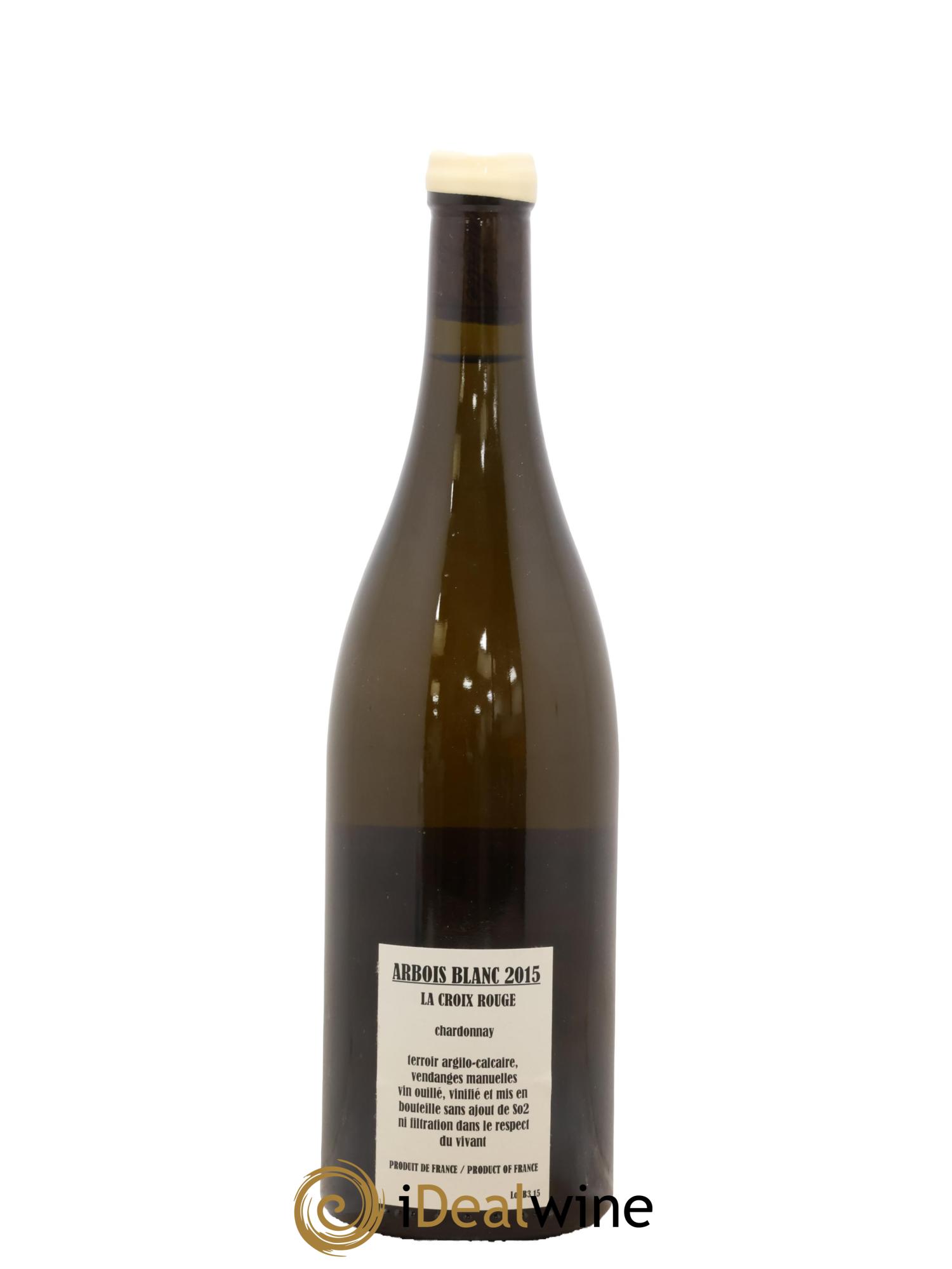 Arbois Chardonnay La Croix Rouge Adeline Houillon & Renaud Bruyère 2015 - Posten von 1 Flasche - 1