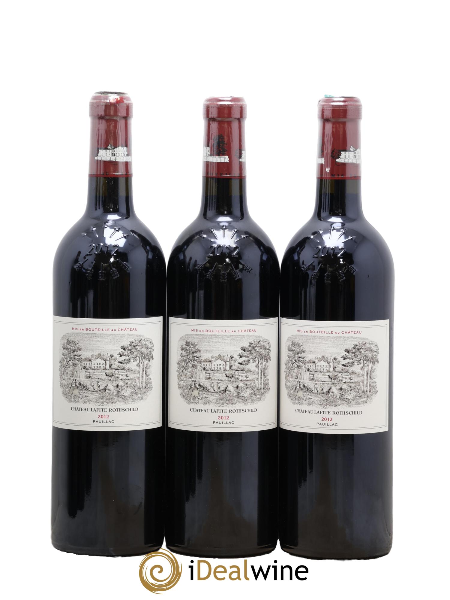 Château Lafite Rothschild 1er Grand Cru Classé 2012 - Lot de 6 bouteilles - 1