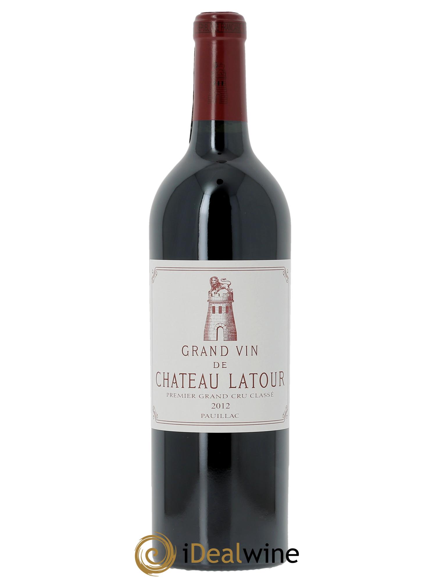 Château Latour 1er Grand Cru Classé  2012 - Posten von 1 Flasche - 1