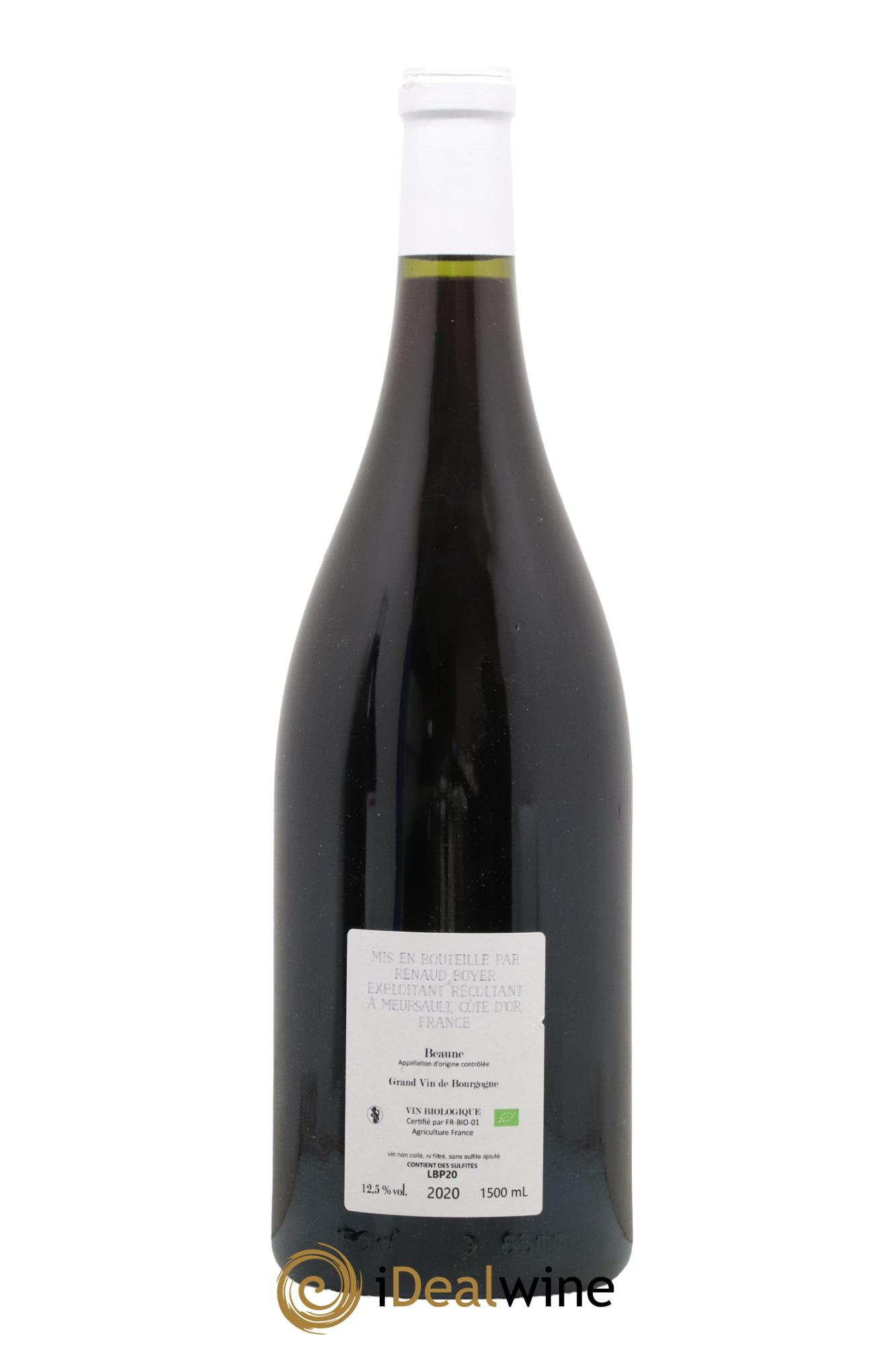 Beaune Les Prévolles Renaud Boyer 2020 - Lot de 1 magnum - 1