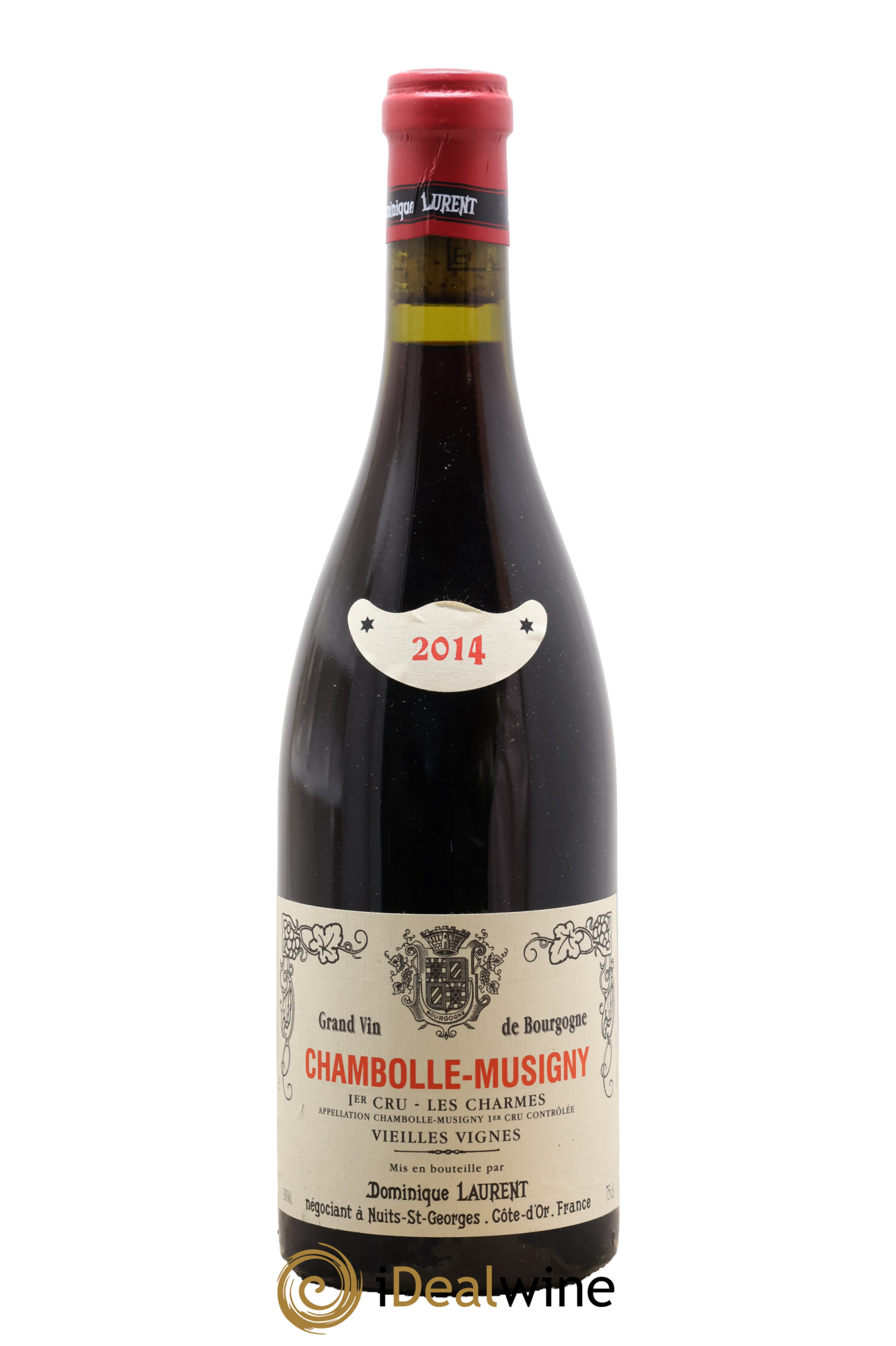 Chambolle-Musigny 1er Cru Les Charmes Vieilles Vignes Dominique Laurent 2014 - Lot de 1 bouteille - 0