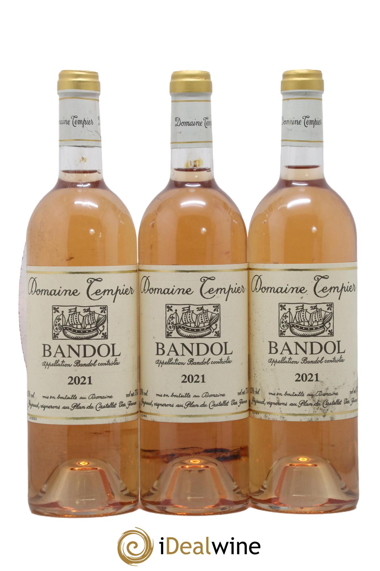 Bandol Domaine Tempier Famille Peyraud 2021 - Lot de 3 bouteilles - 0