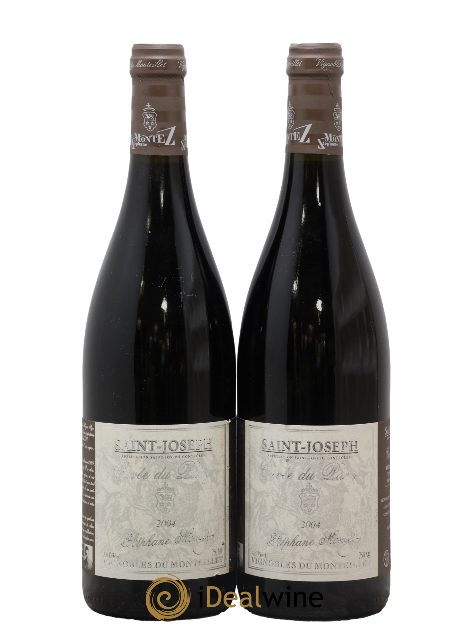 Saint-Joseph Cuvée du Papy Monteillet (Domaine du) - Stéphane Montez 2004 - Lot de 2 bouteilles - 0