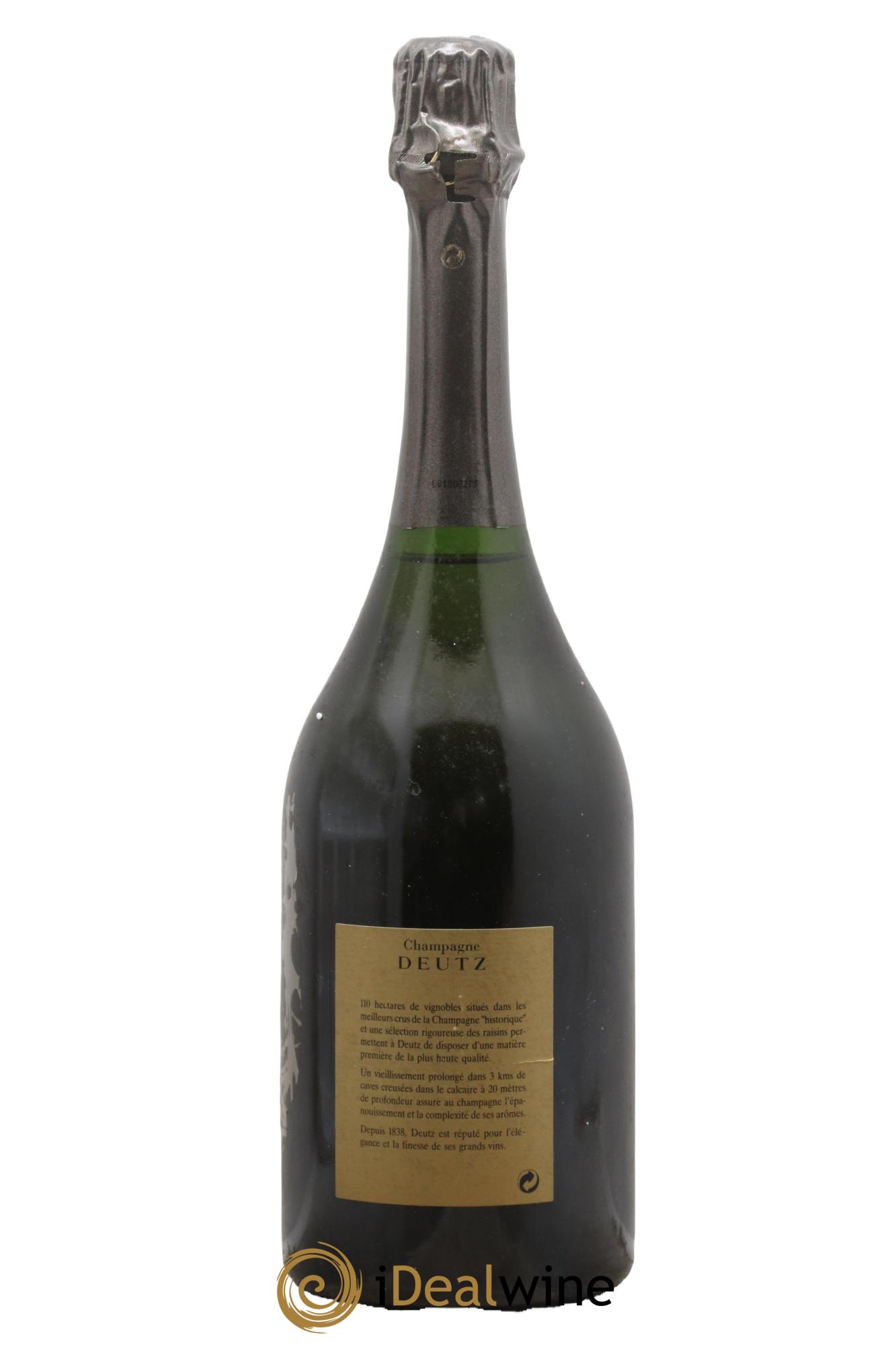Cuvée William Deutz Deutz 1990 - Lot de 1 bouteille - 1