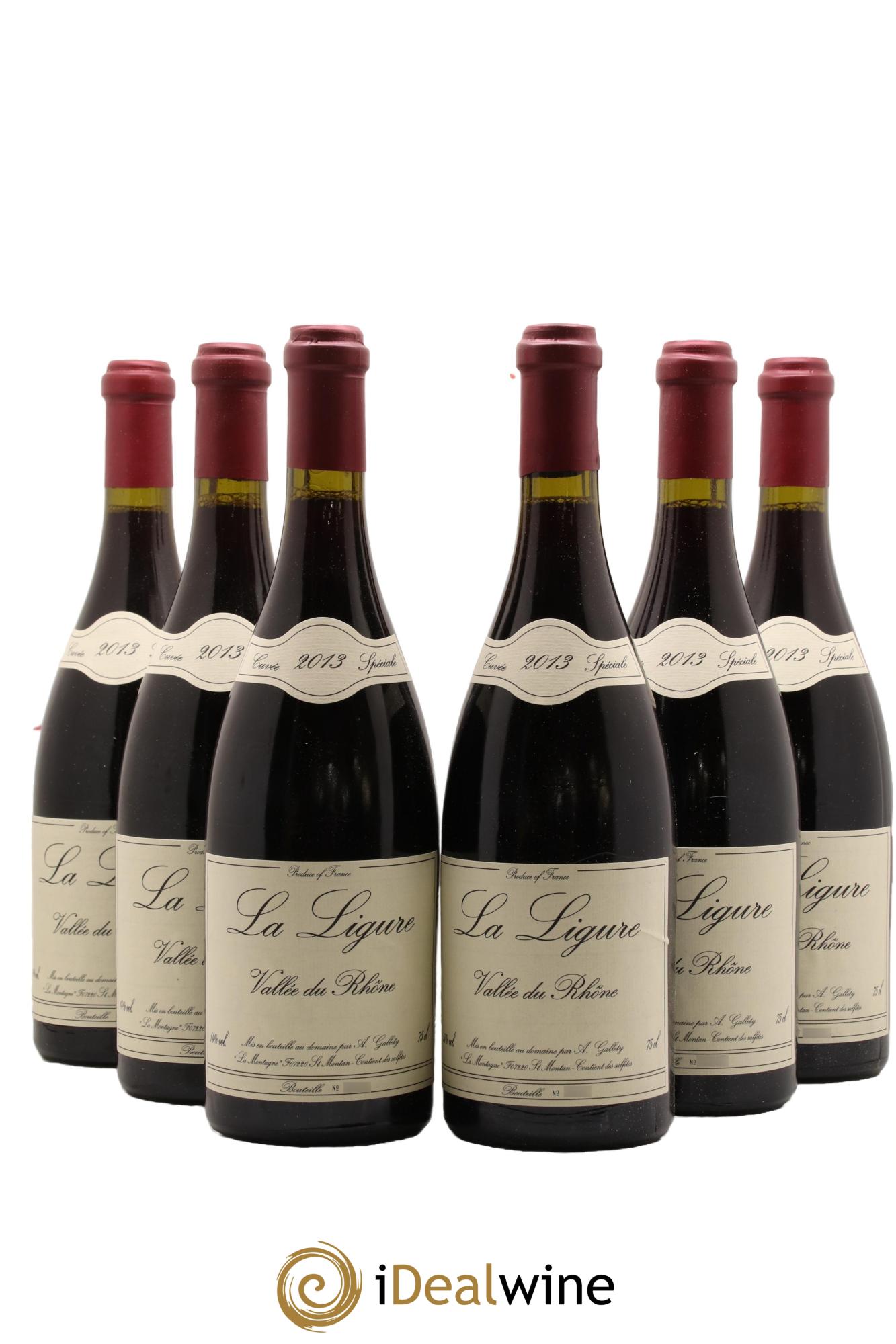 Côtes du Vivarais La Ligure Gallety (Domaine) 2013 - Lot de 6 bouteilles - 0