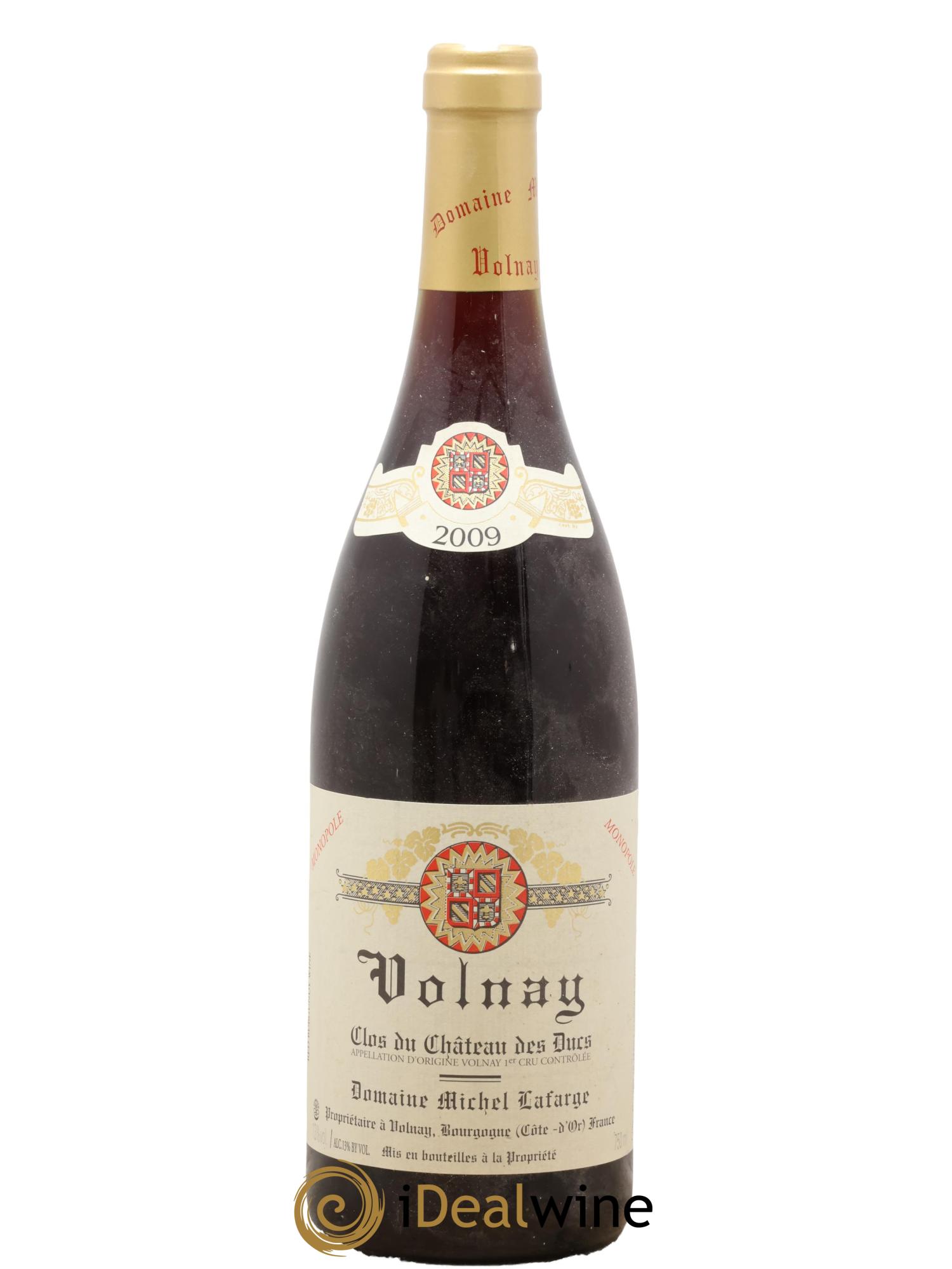 Volnay 1er Cru Clos du Château des Ducs Lafarge (Domaine) 2009 - Lot of 1 bottle - 0