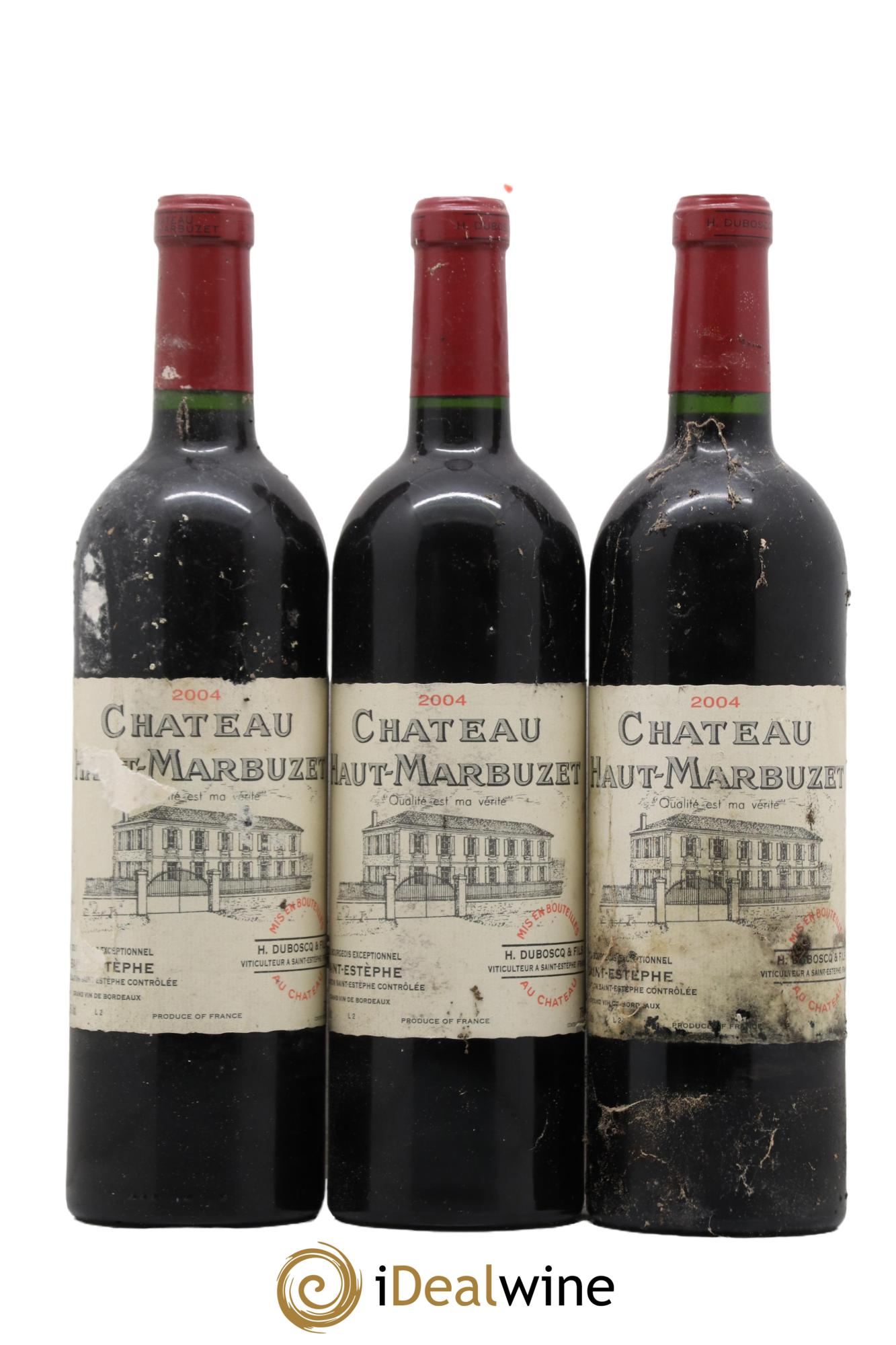 Château Haut Marbuzet  2004 - Lot de 12 bouteilles - 4