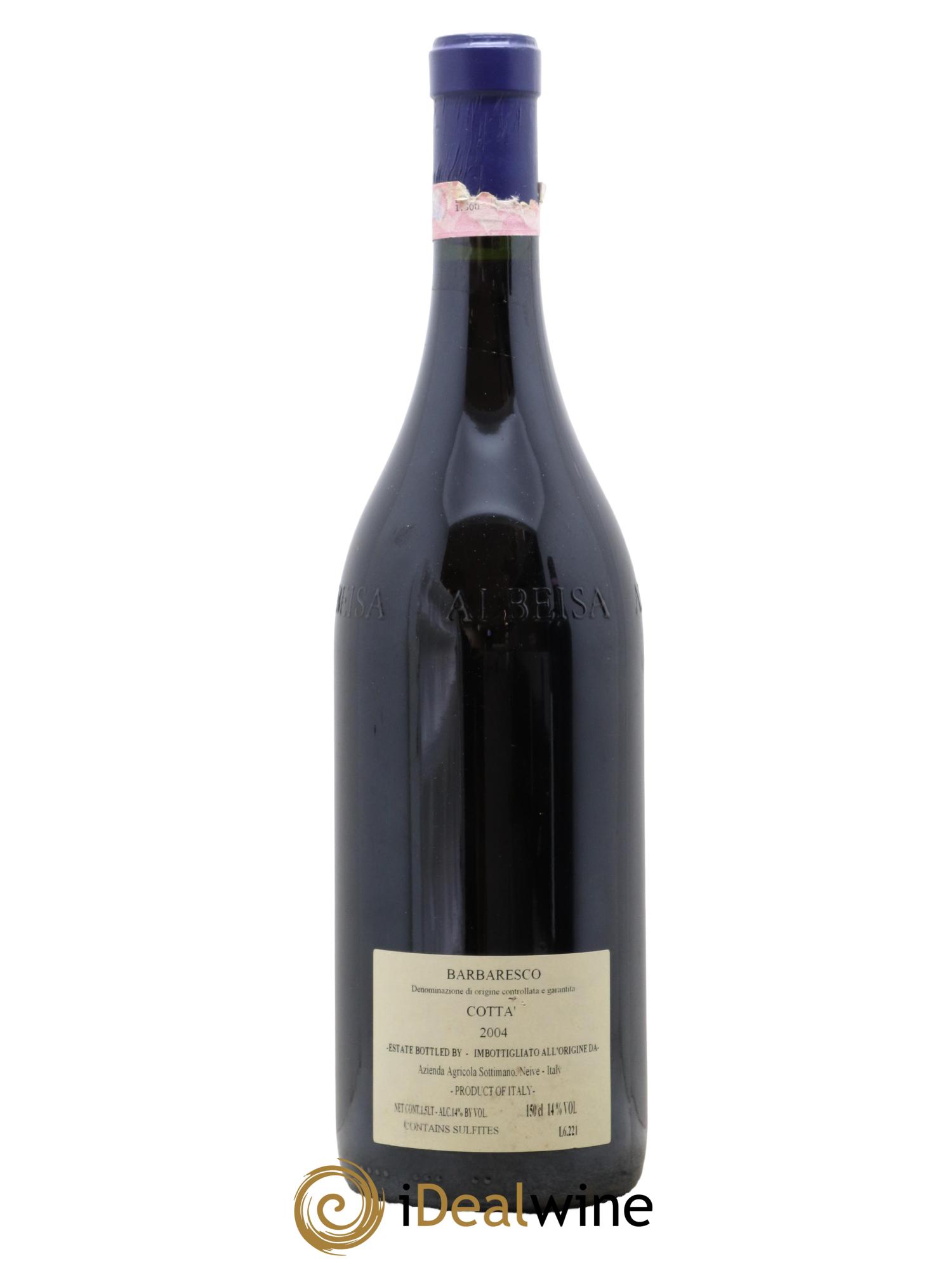 Barbaresco DOCG Cottà Sottimano 2004 - Posten von 1 Magnum - 1