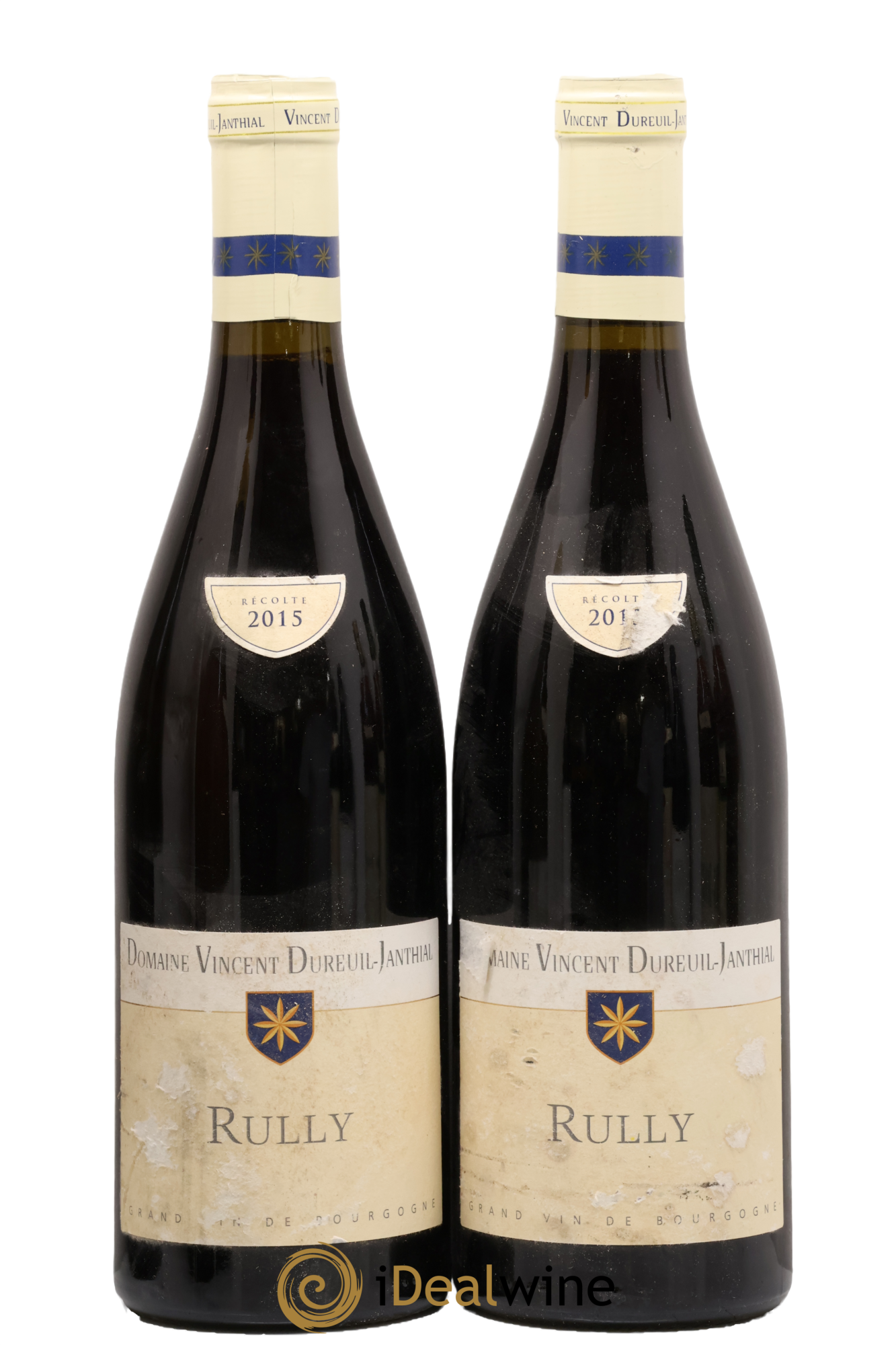 Rully Vincent Dureuil-Janthial 2015 - Lot of 2 bottles - 0