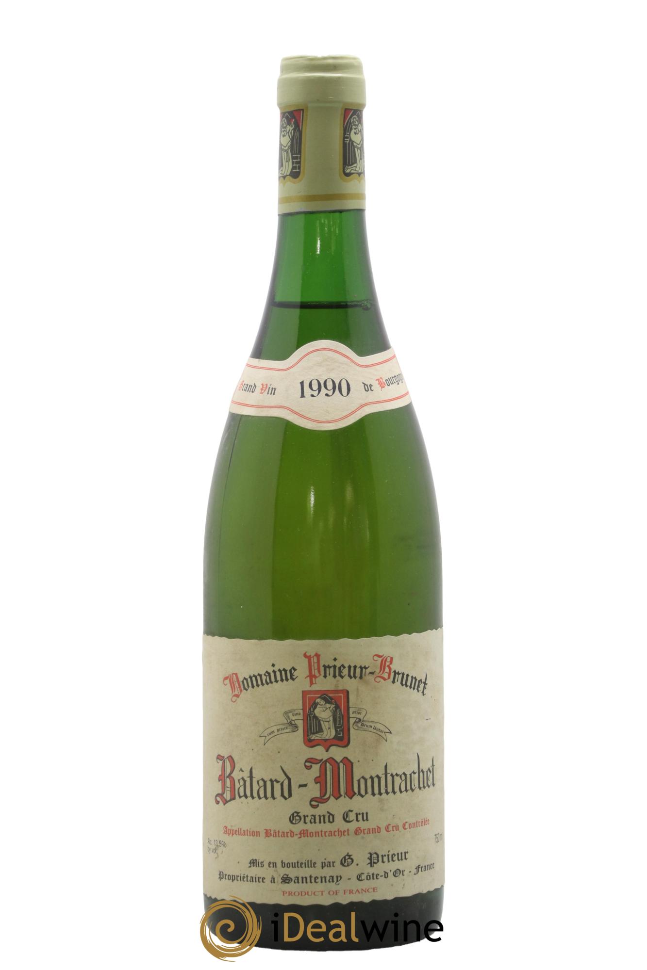 Bâtard-Montrachet Grand Cru Prieur Brunet 1990 - Lot de 1 bouteille - 0