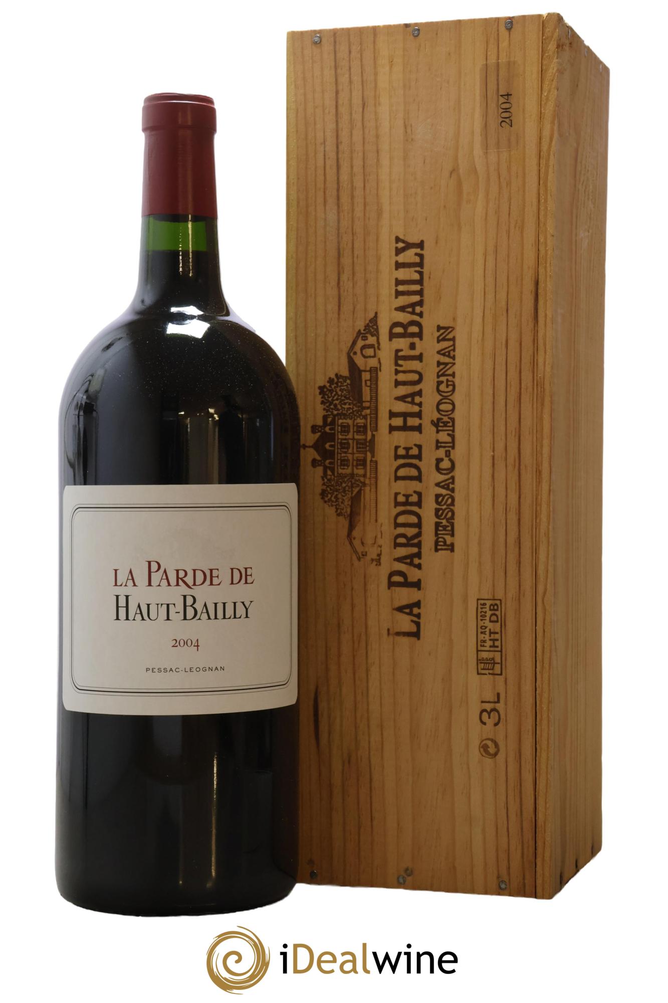 Haut Bailly II (Anciennement La Parde de Haut-Bailly) Second Vin 2004 - Lot de 1 double magnum - 1