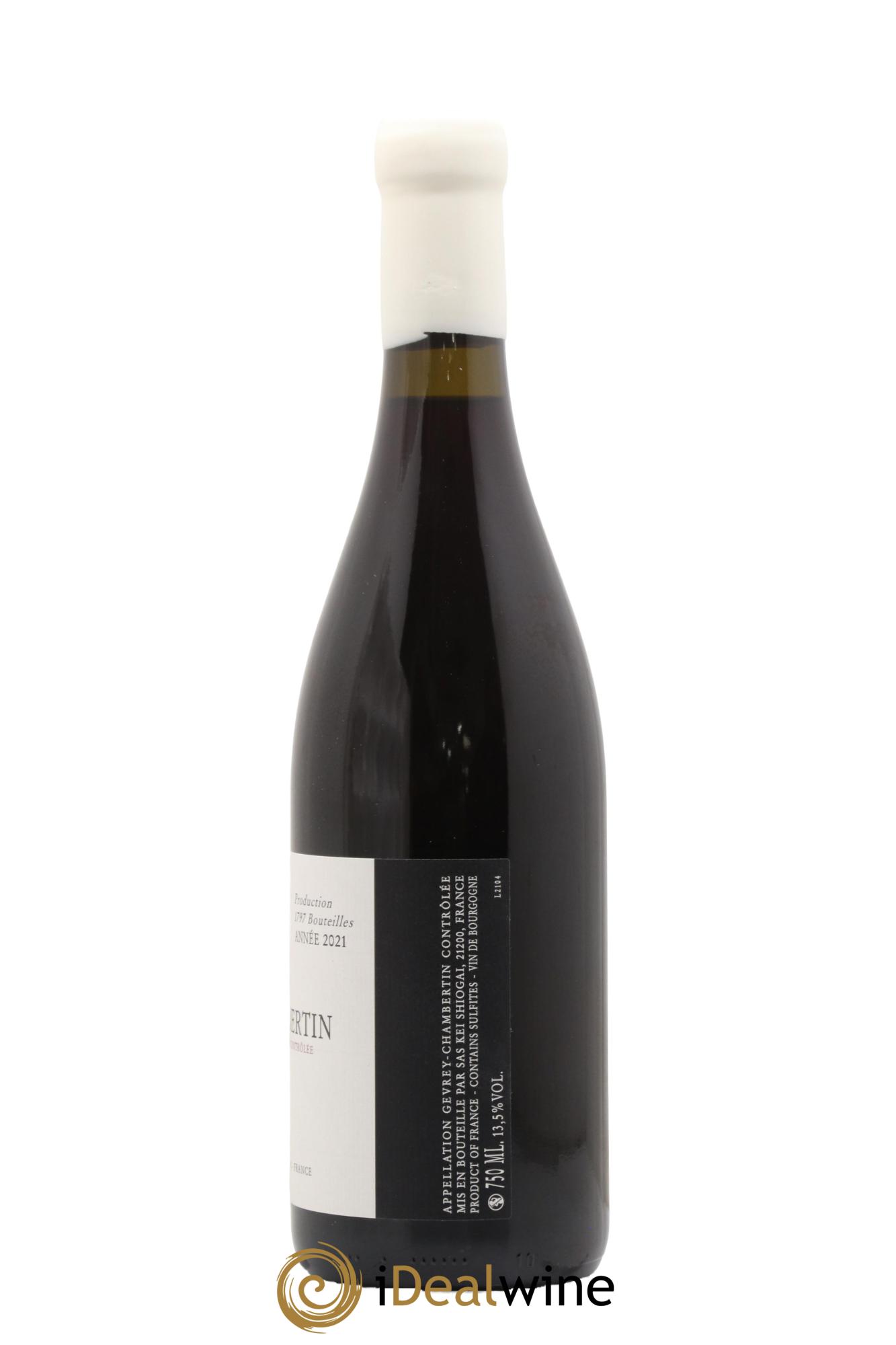 Gevrey-Chambertin  Kei Shiogai 2021 - Lot de 1 bouteille - 1